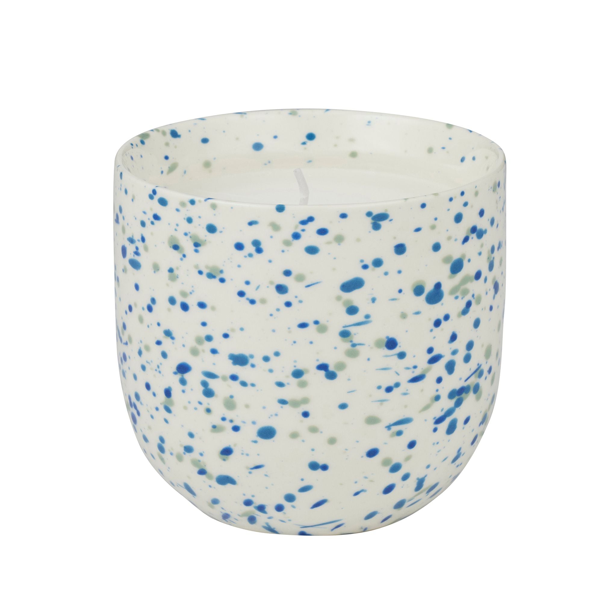 Elemental Port Ceramic Candle Jar 10x11cm Citronella