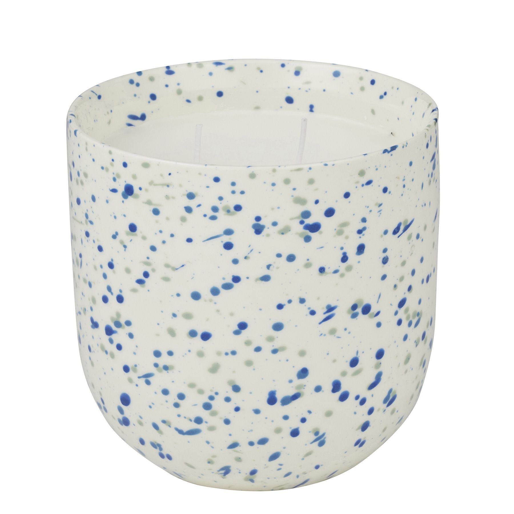 Elemental Port Ceramic Candle Jar 13x15cm Citronella