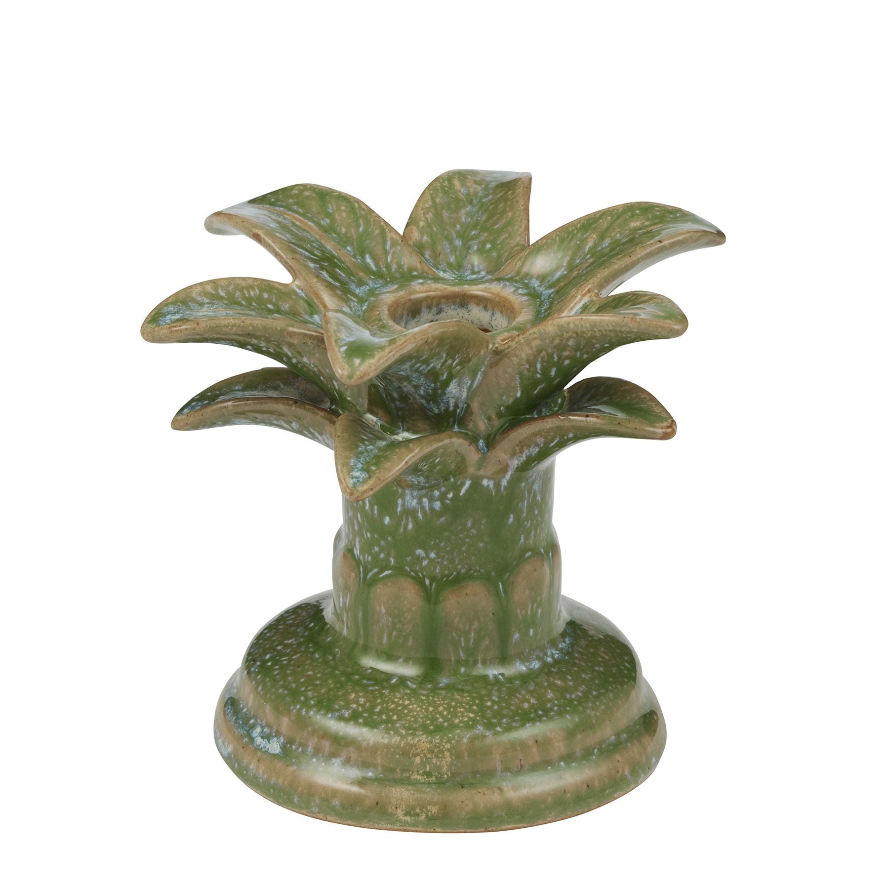 Coast To Coast Aloha Ceramic C'holder 11.5x10.5cm Green