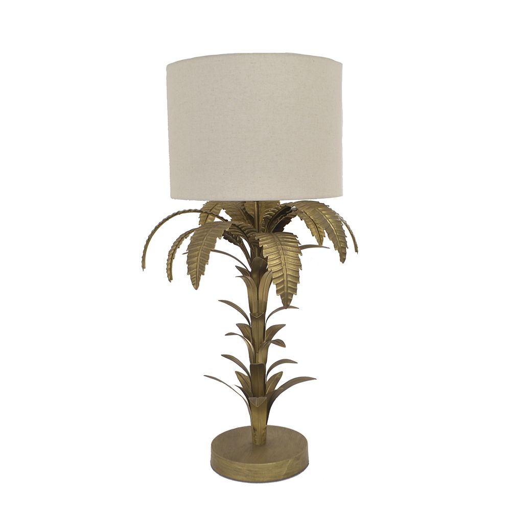 Coast To Coast Bermuda Metal Table Lamp Gold/Na