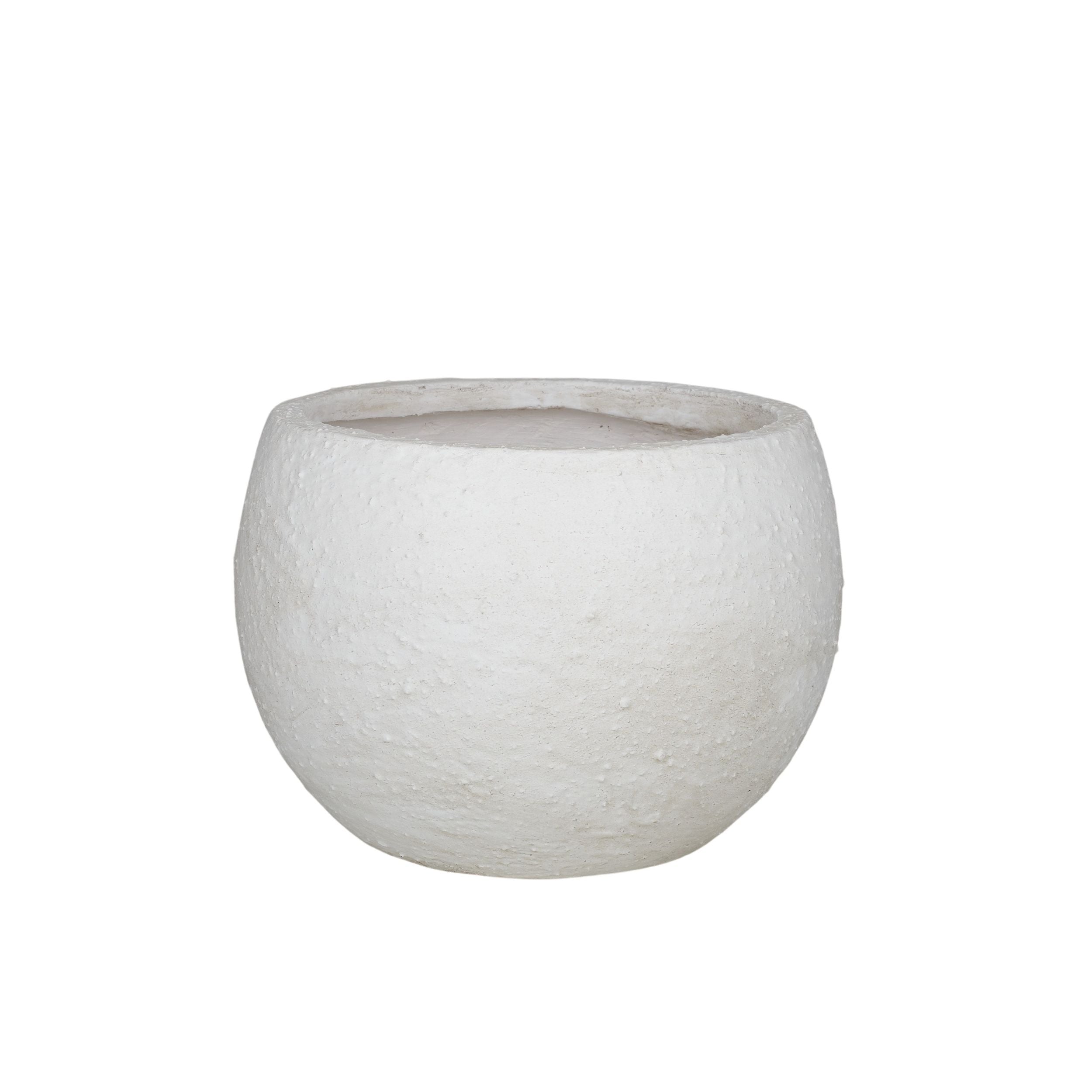 Coast To Coast Cree Composite Pot 30x23cm White