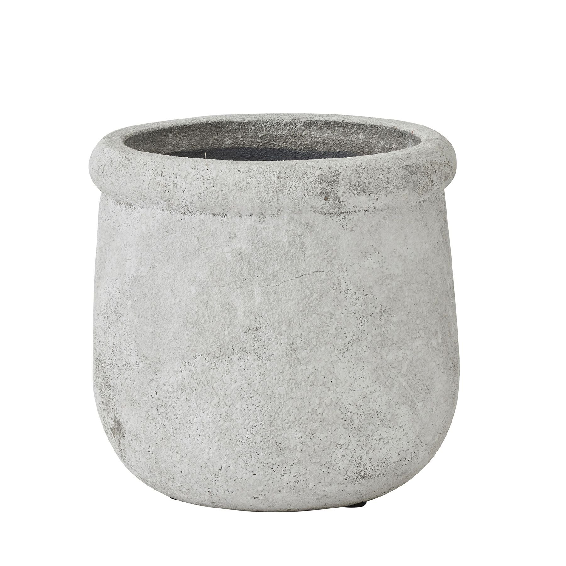 Coast To Coast Pompei Ceramic Pot Rustic White