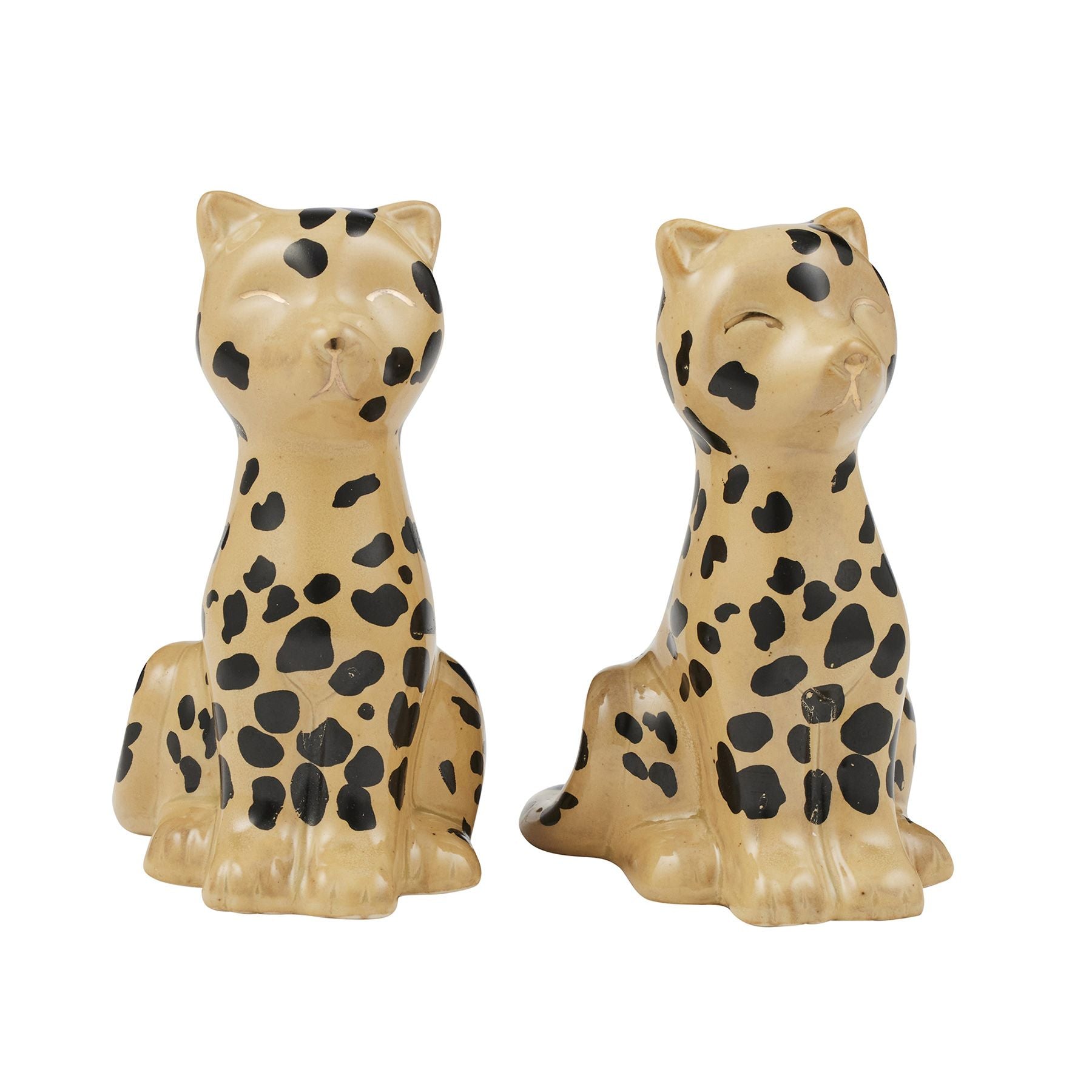 Assemble Leroy Leopard Set of 2 Ceramic S&P