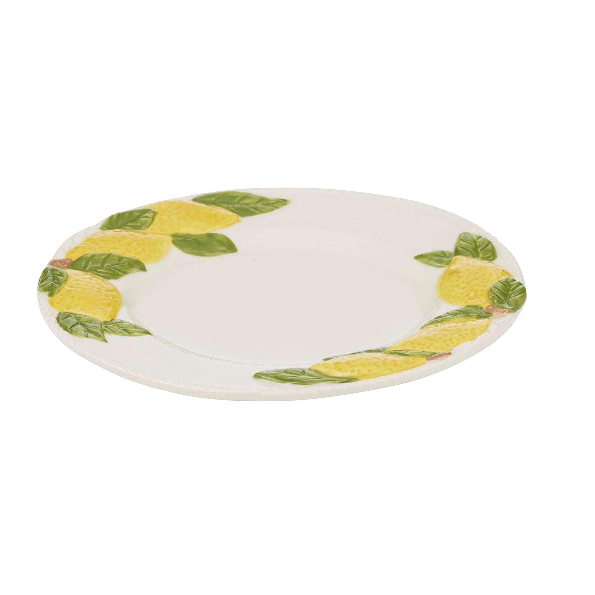 Assemble Limone Ceramic Plate Yellow