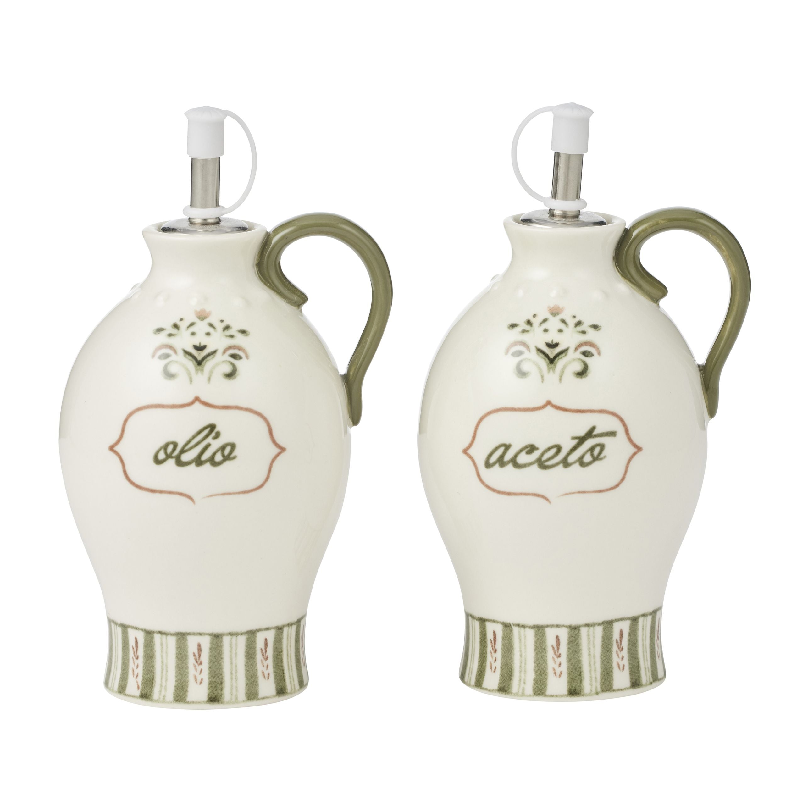 Assemble Dolce Vita Ceramic Oil/Vinegar 2 Assorted