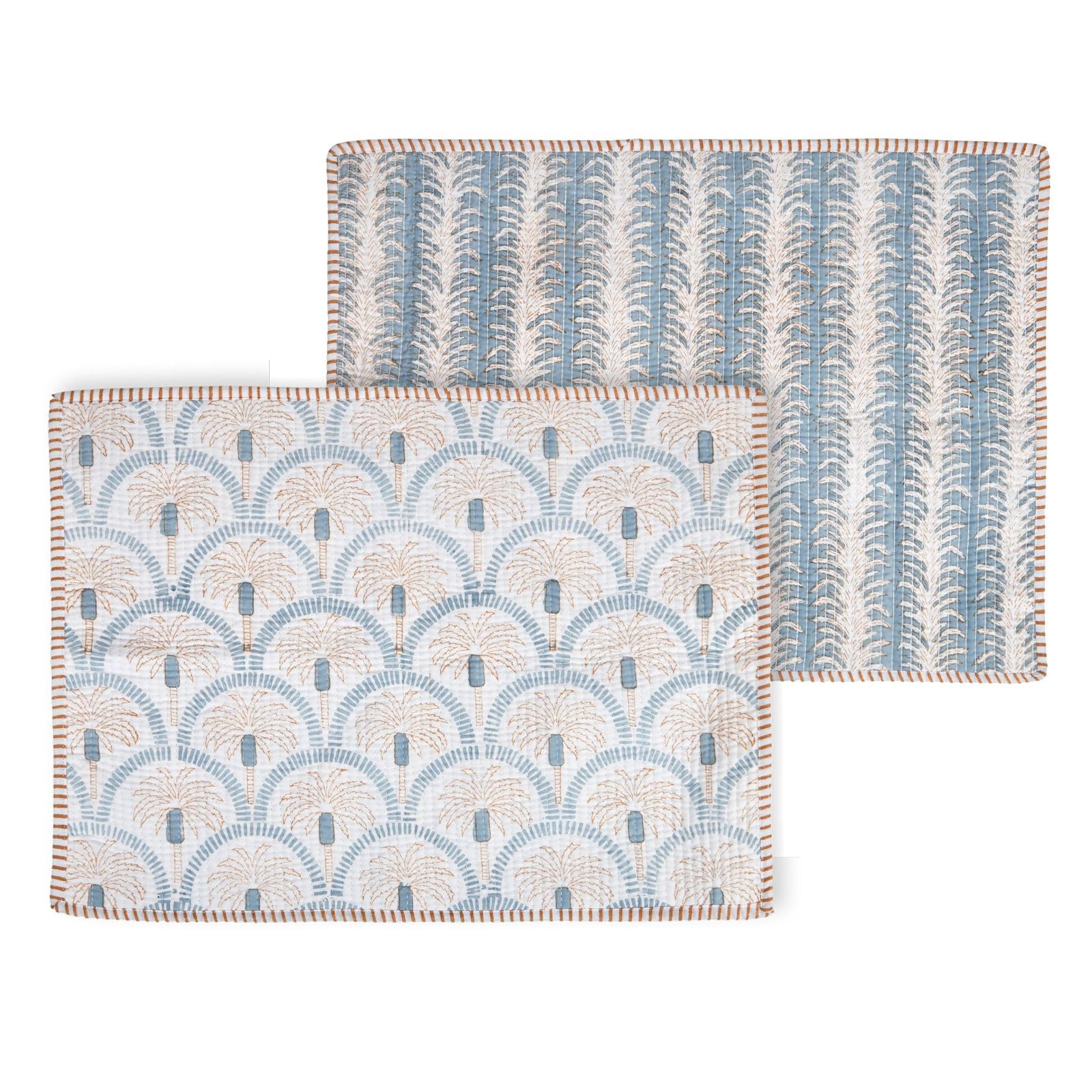 Coast To Coast Inaya Cotton Block Placemat Blue