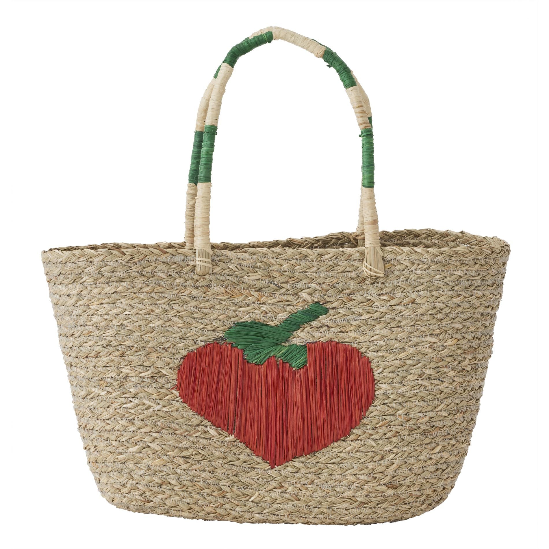 Coast To Coast Strawberry Seagrass Tote Bag