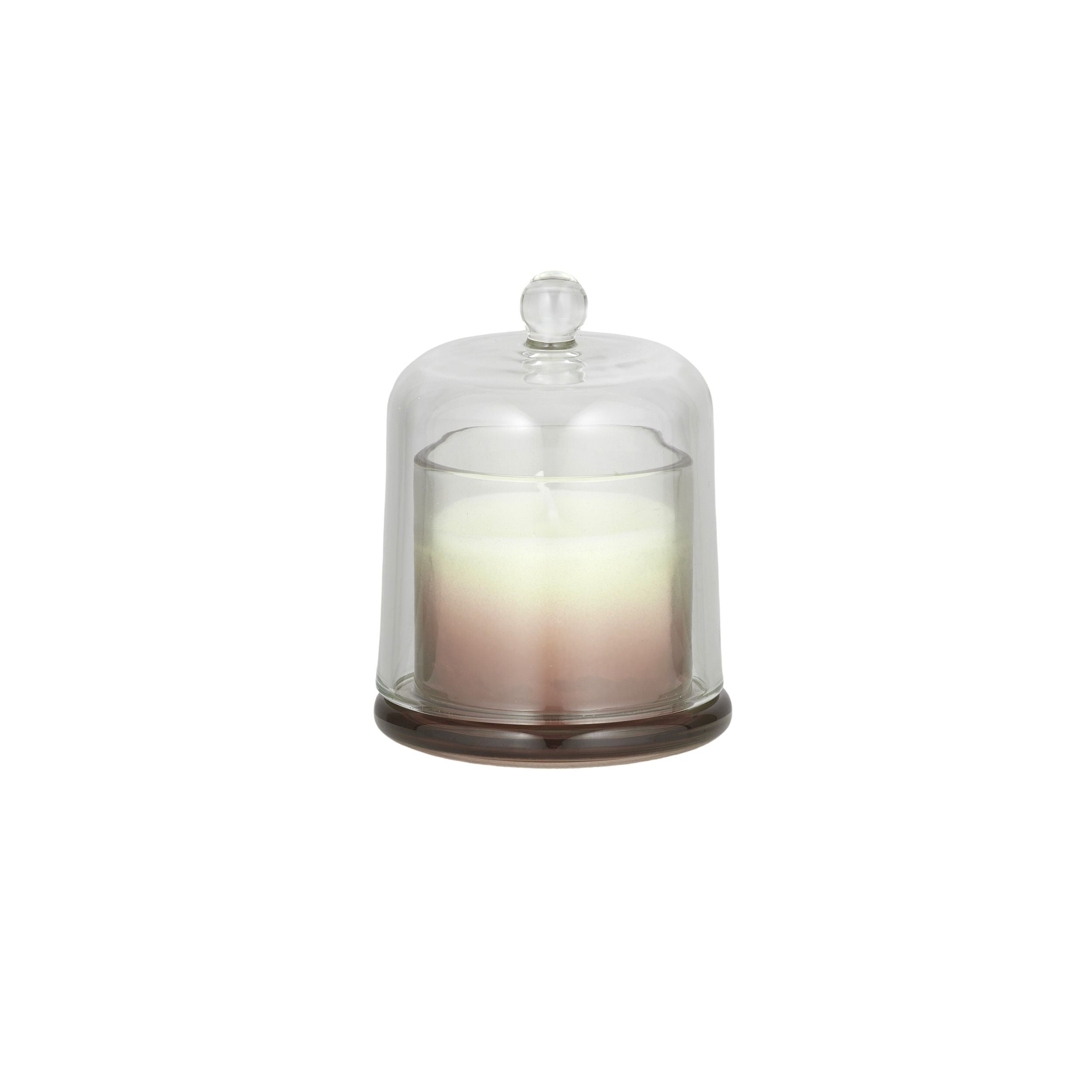 Elemental Dos 5% Glass Candle W Lid Pink
