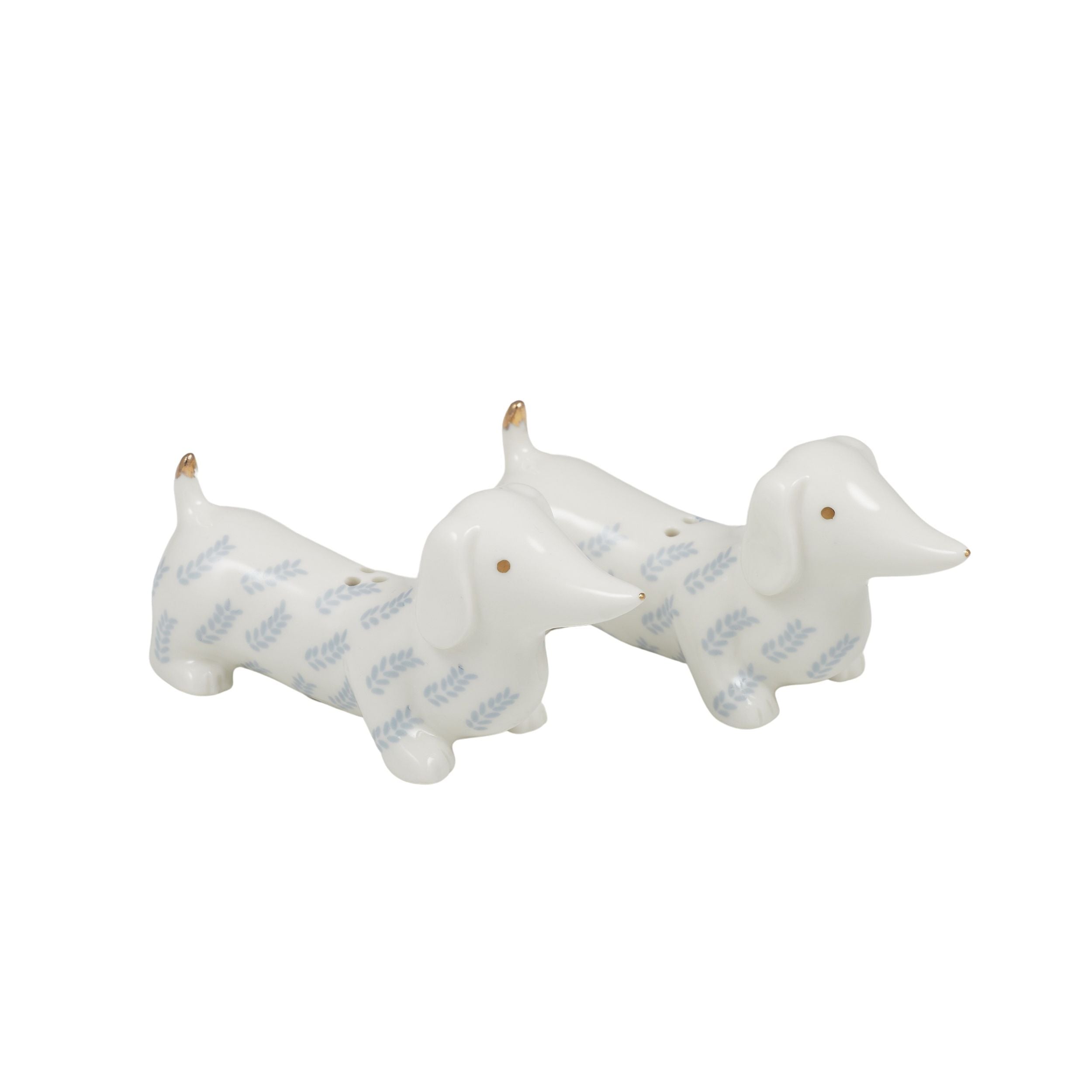 Assemble Dolly Set of 2 Ceramic Dog S&P