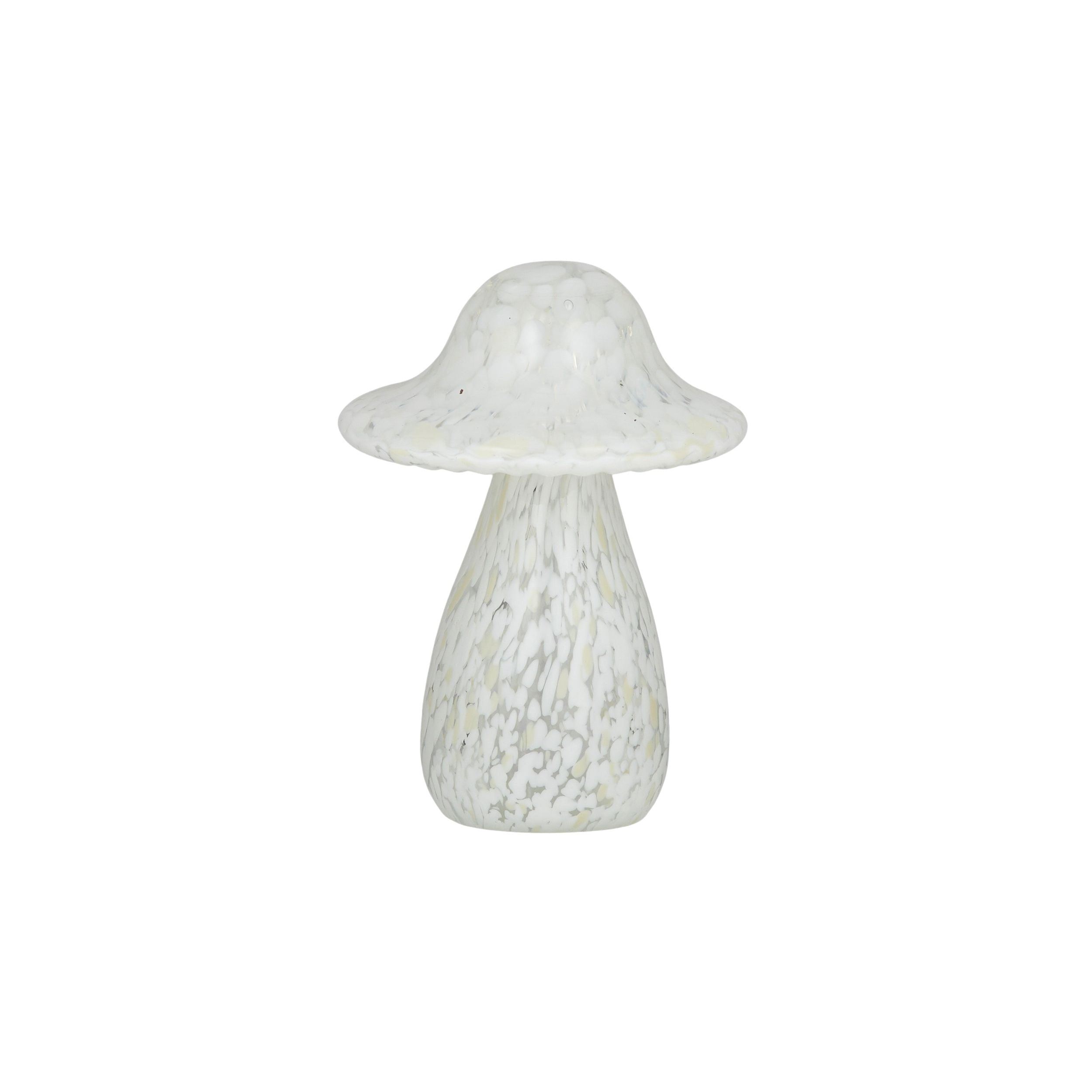 Coast To Coast Mottie Glass Mushroom Sculpture 8.5x11.5cm
