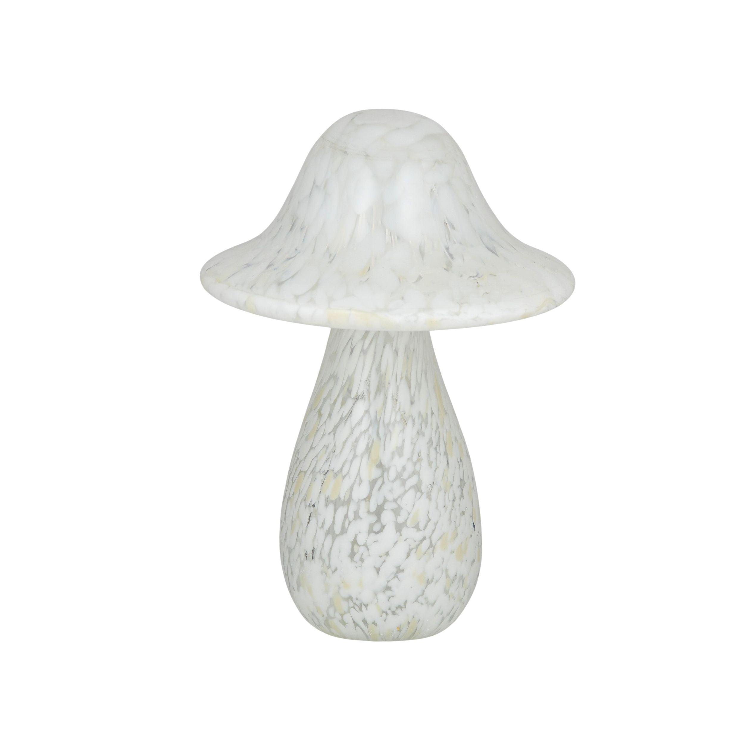 Coast To Coast Mottie Glass Mushroom Sculpture 11.5x15.5cm