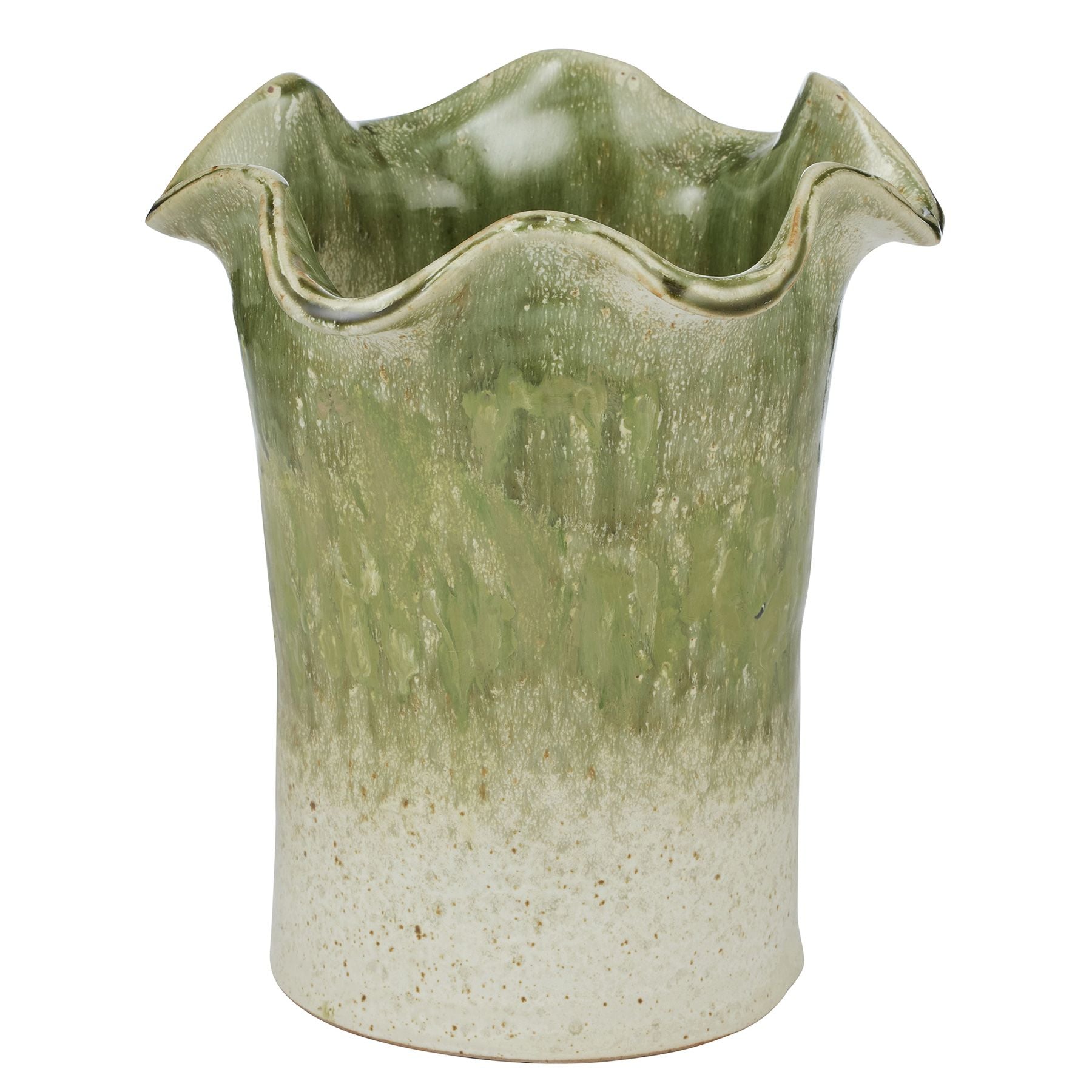 Assemble Urna Ceramic Utensil Holder Olive