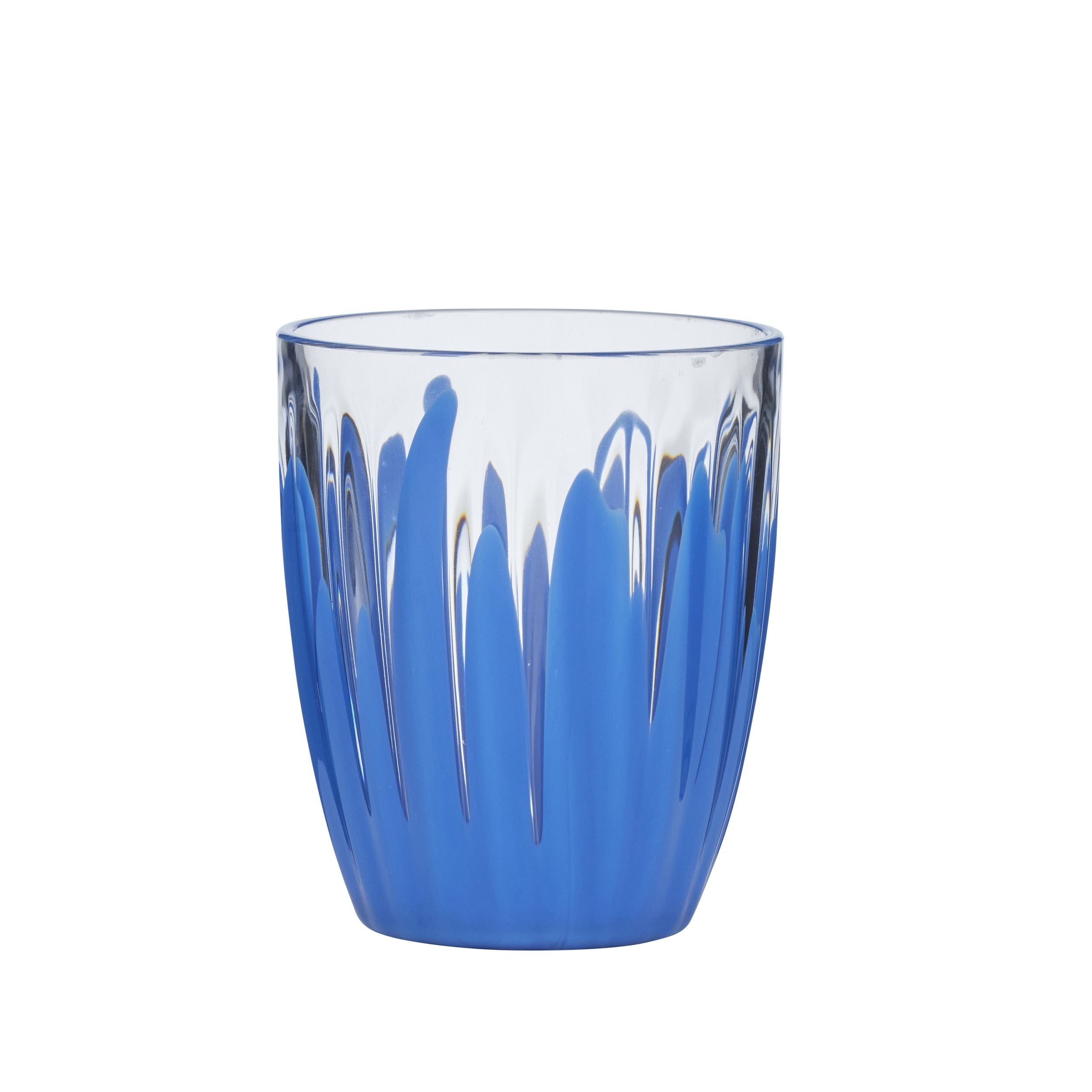 Assemble Pollock Acrylic Tumbler 8.5x10cm Cobalt