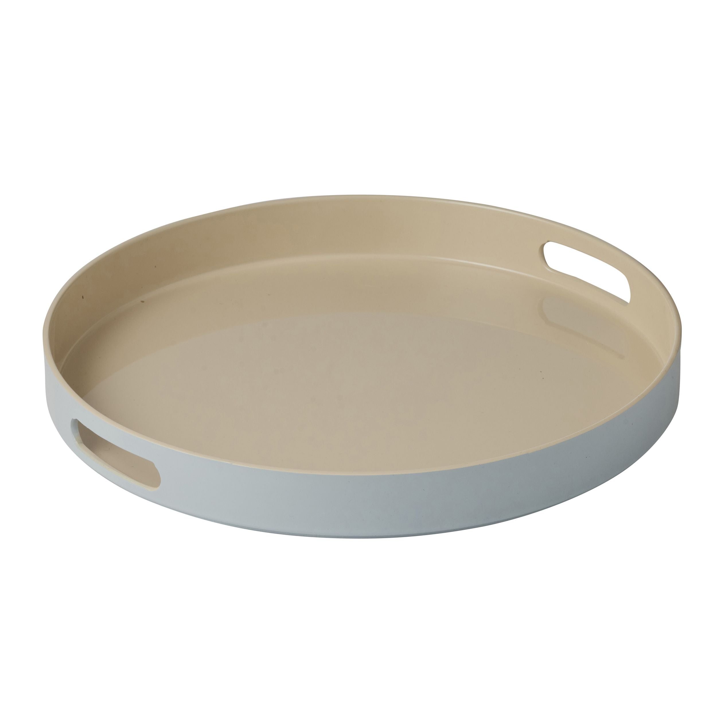 Assemble Bevanda PP 2-Tone Tray Blue/Natural