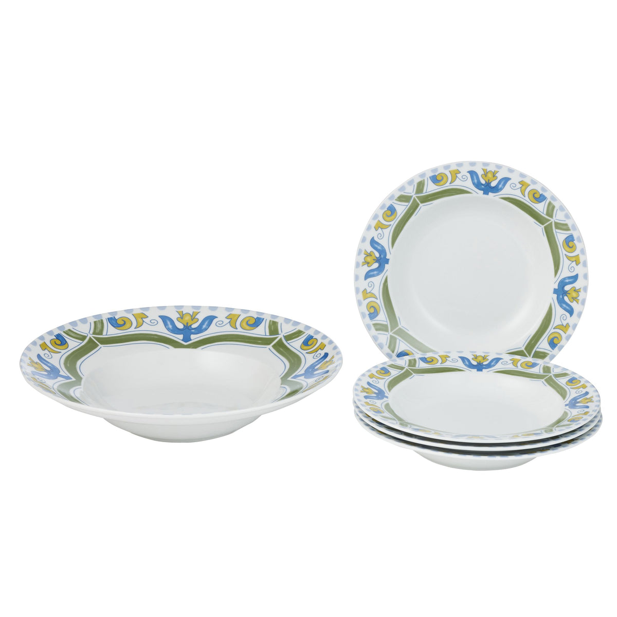 Assemble Casillo 5pc Ceramic Pasta Set