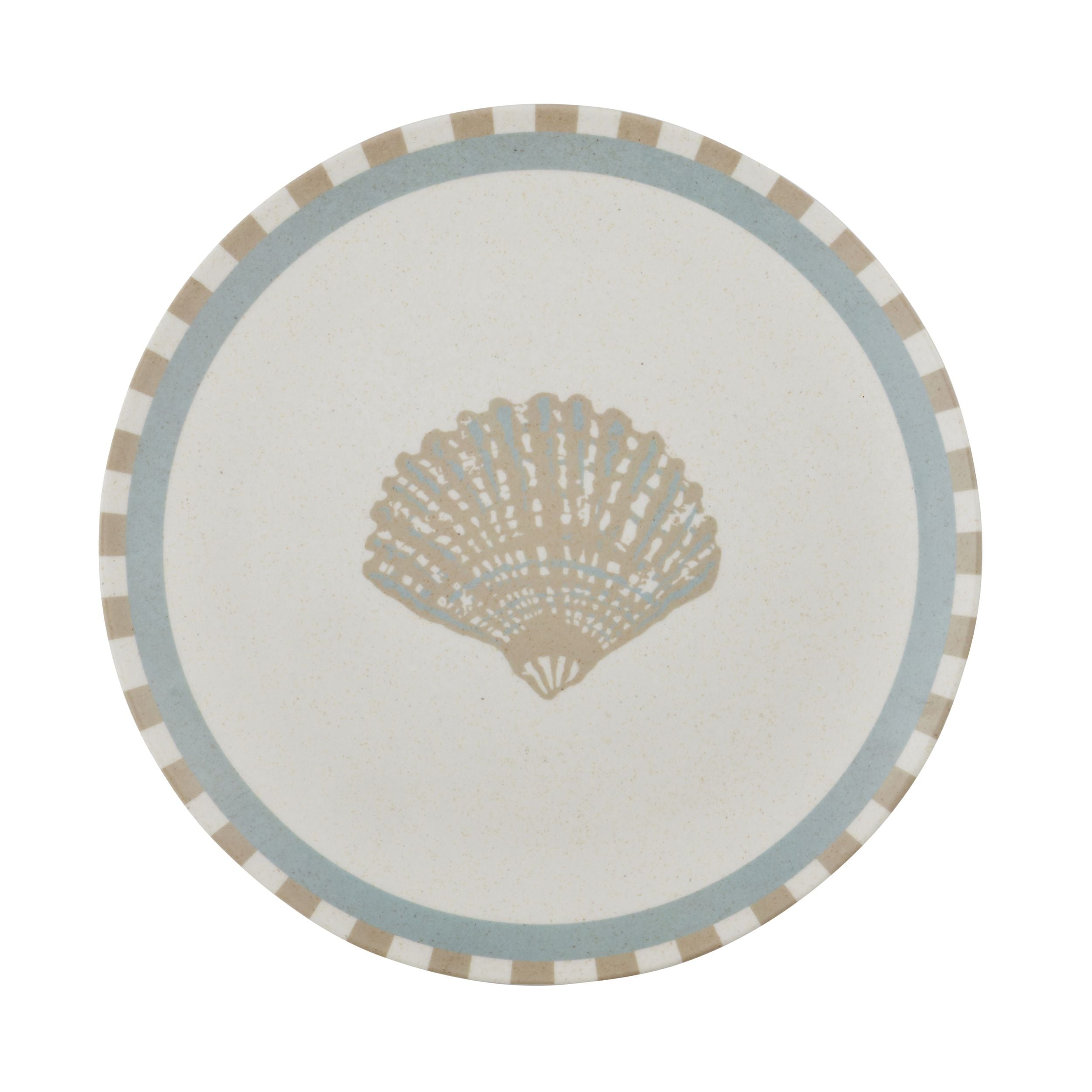 Assemble Lorne Bamboo Fibre Plate Blue