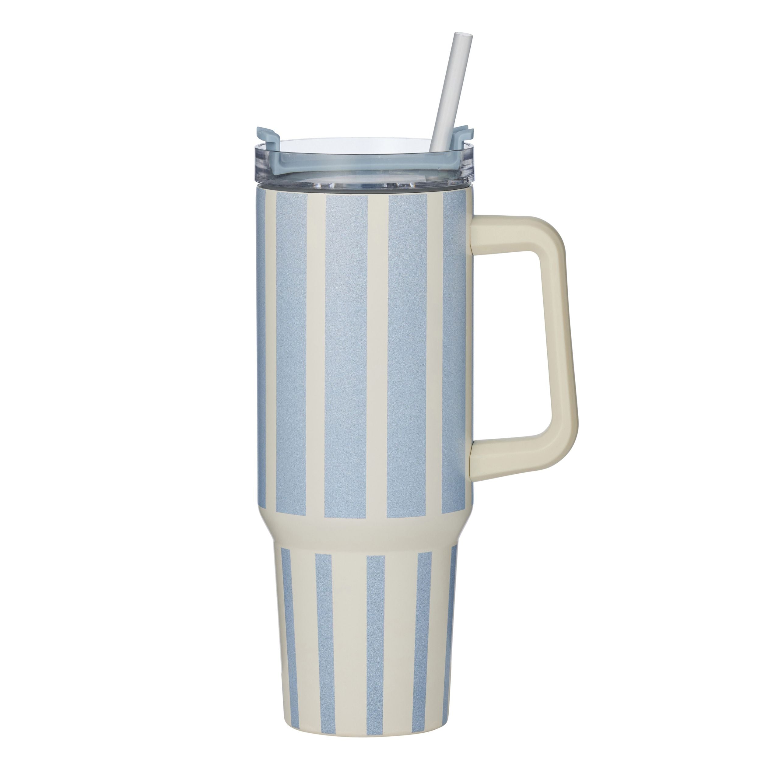 Assemble Vertice Stripe Insulated Mug 1.2L Blue