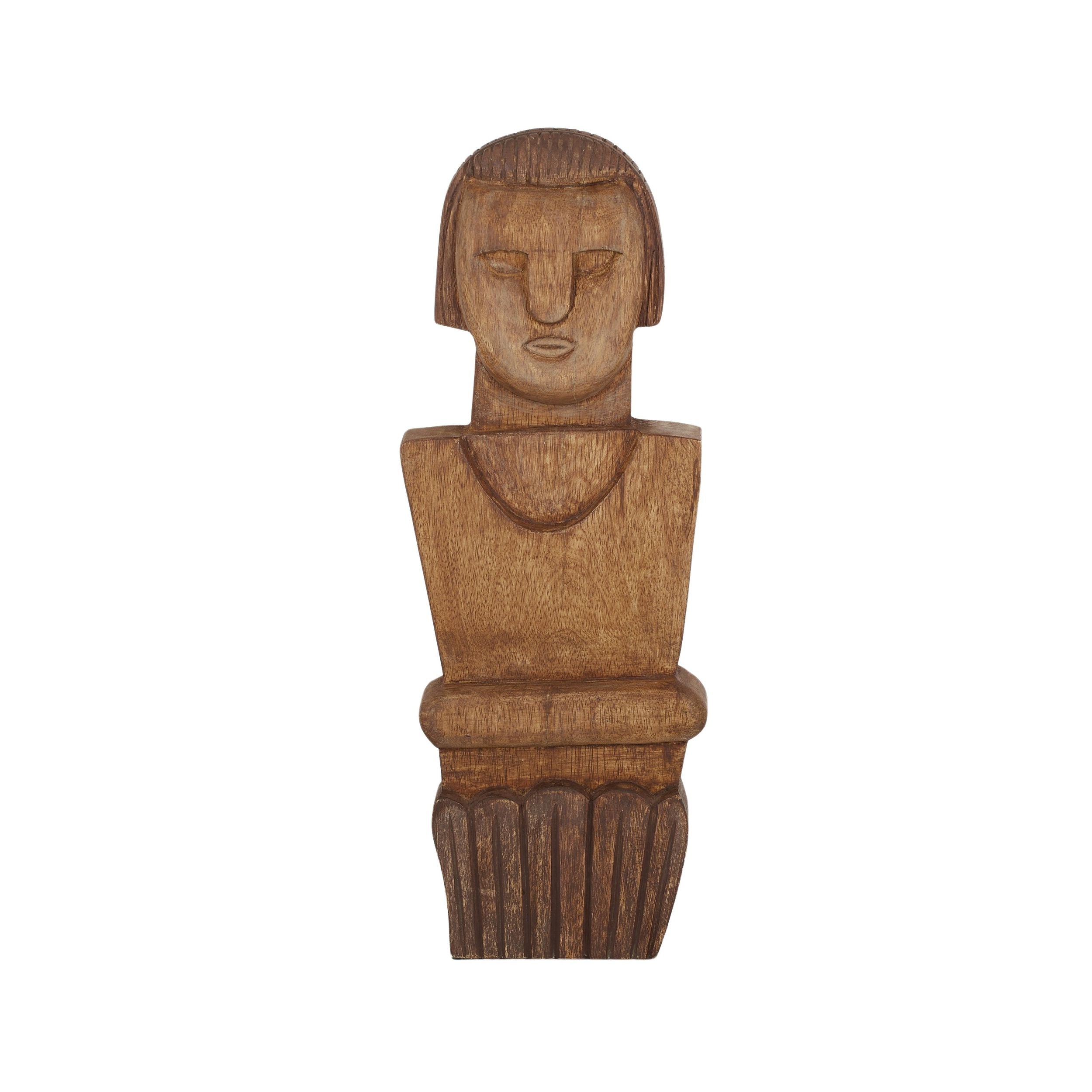 Coast To Coast Ullysa Wood Sculpture Natural