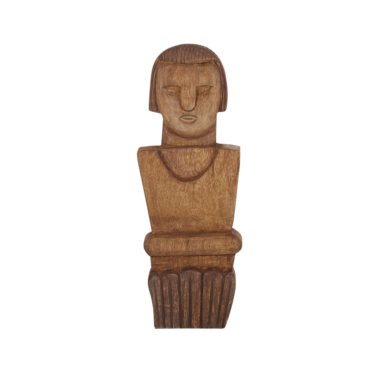 Coast To Coast Ullysa Wood Sculpture Natural