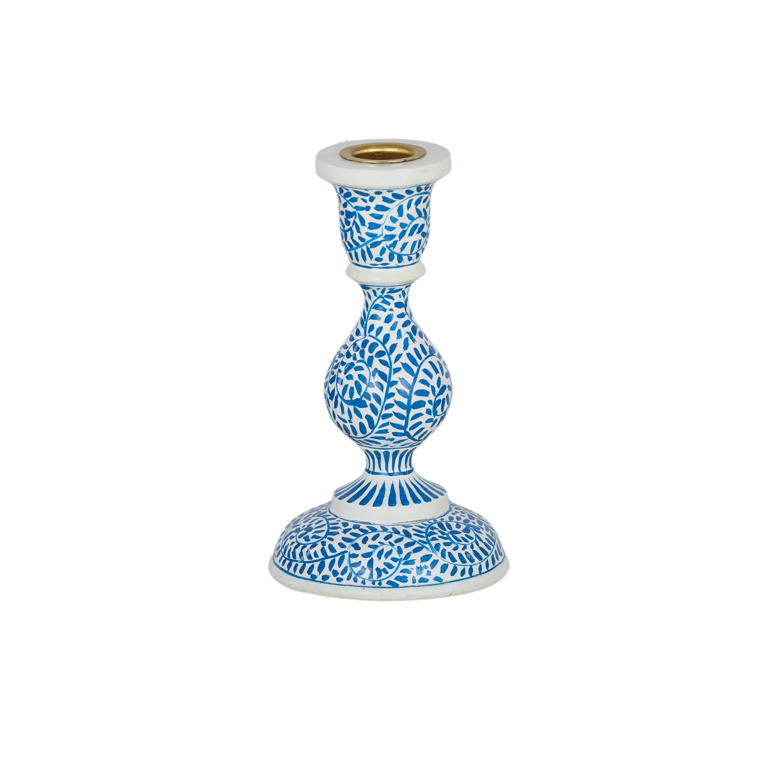 Coast To Coast Idris Paper Mache C'holder Blue