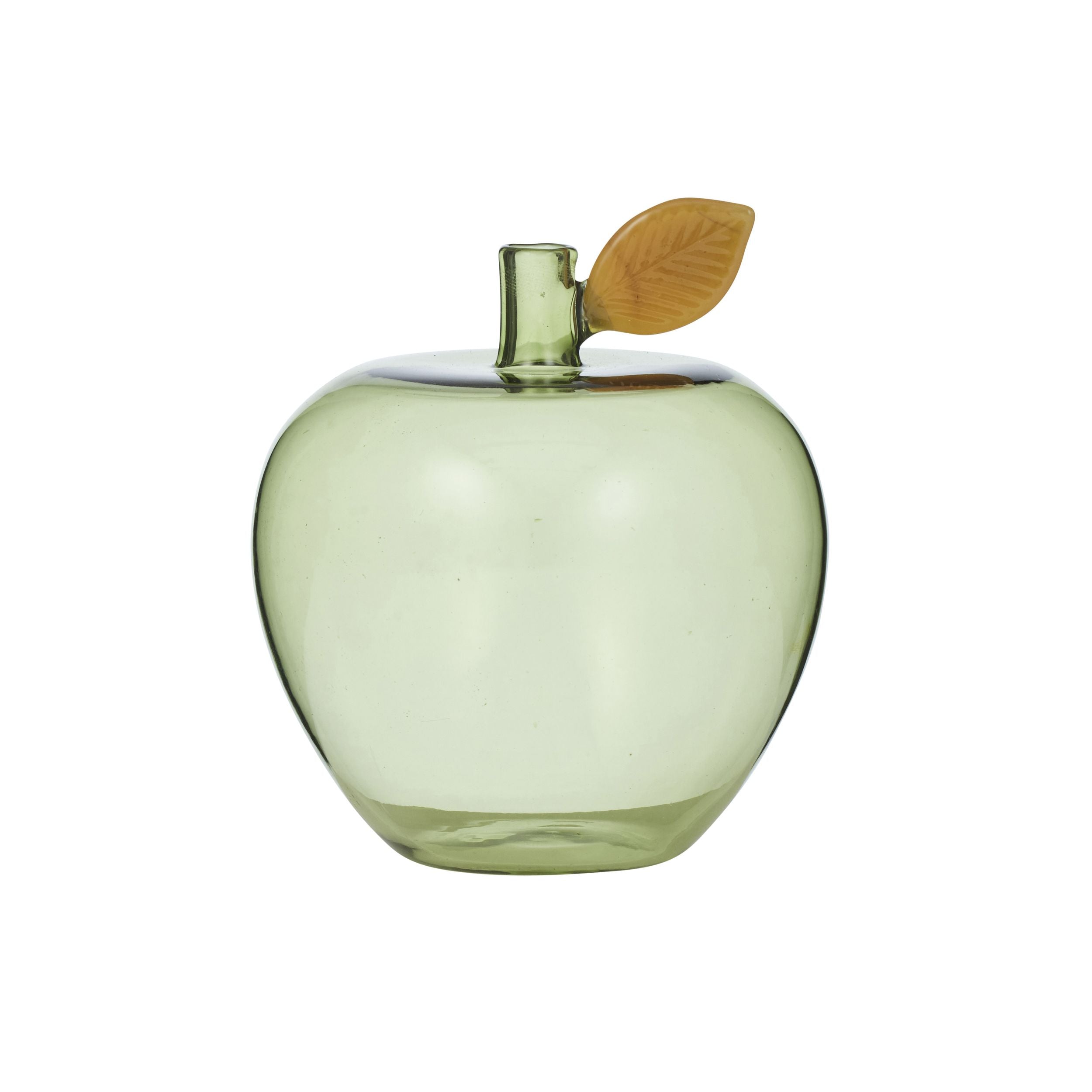 Coast To Coast Apple Glass Sculpture Green