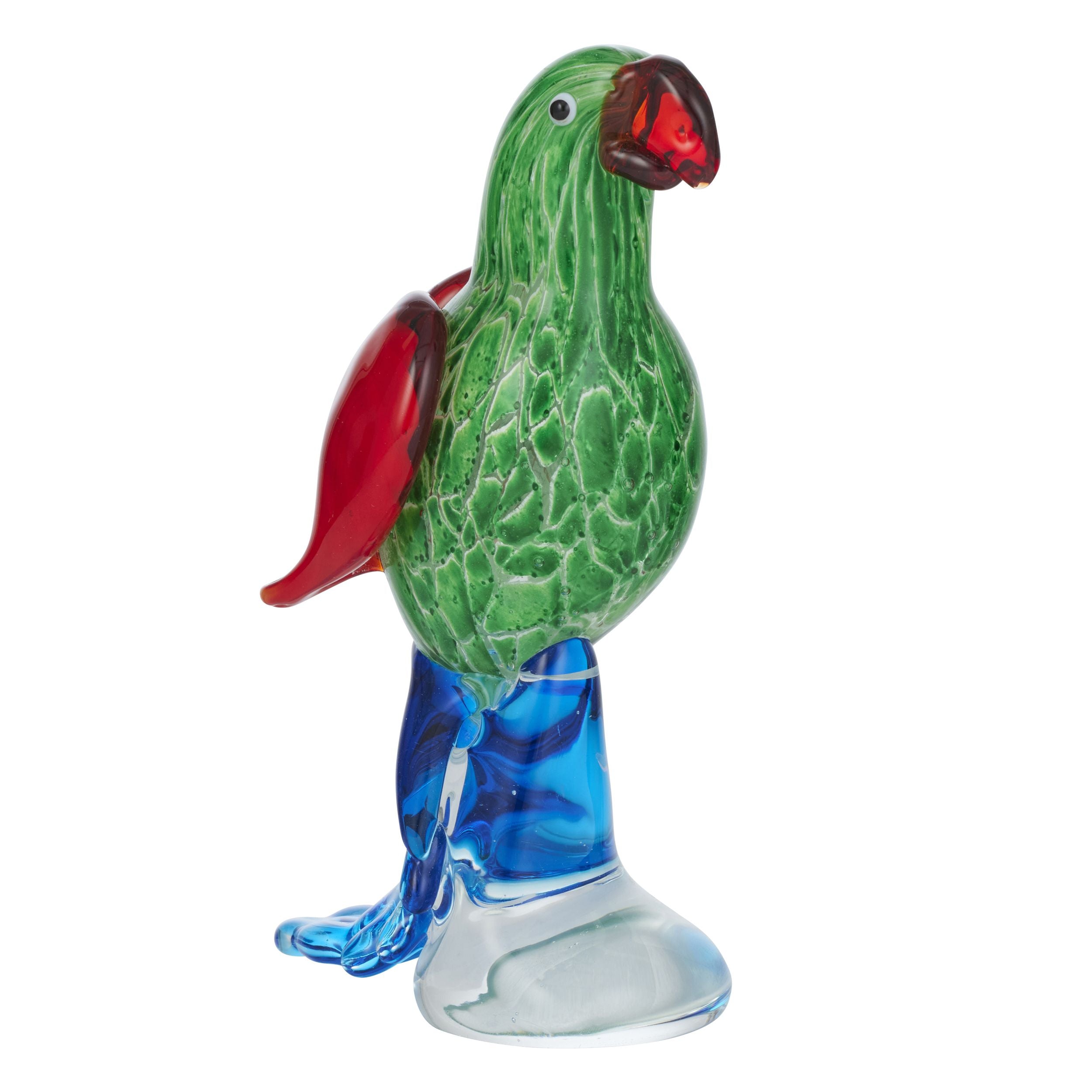 Coast To Coast Paco Parrot Glass Sculpture