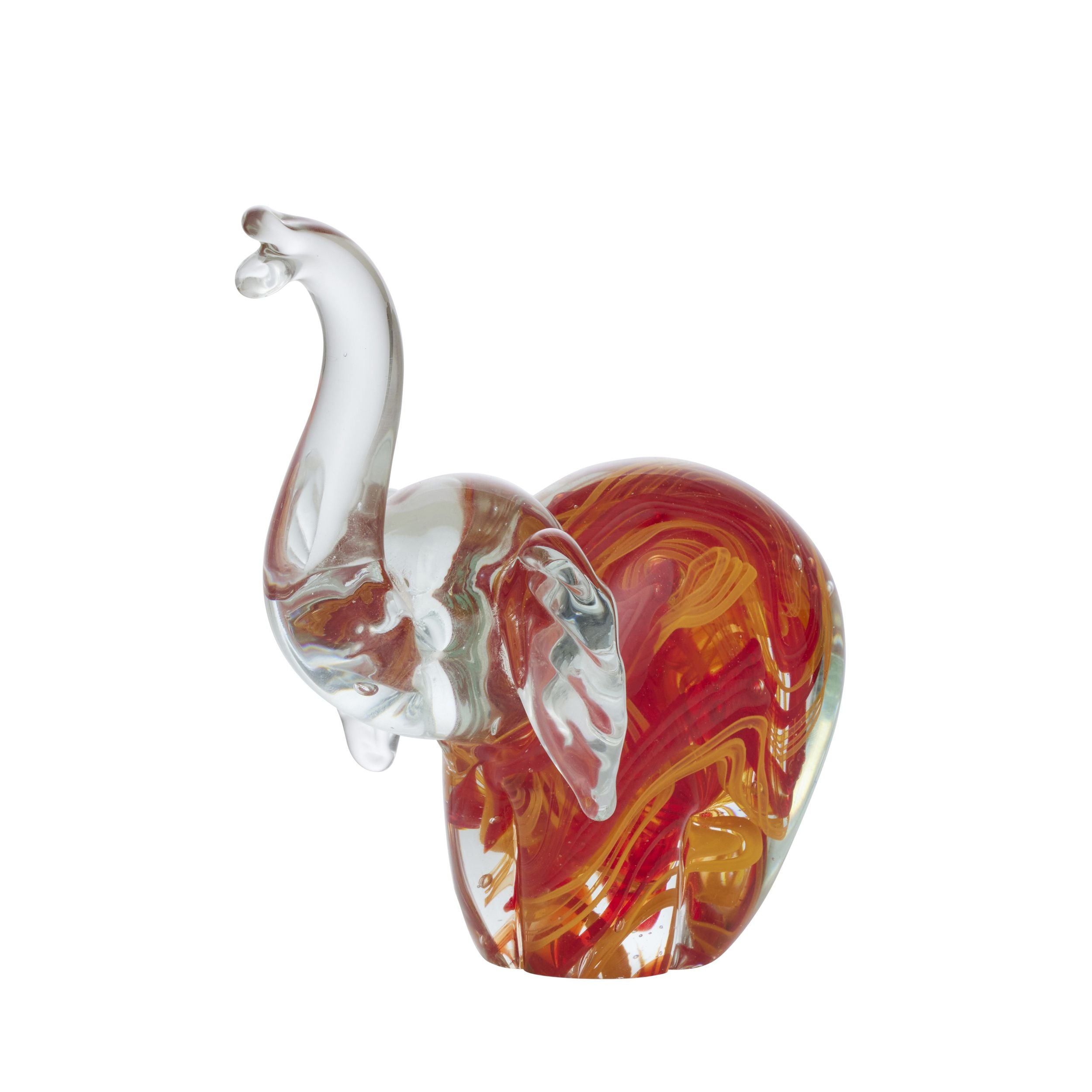 Coast To Coast Elephant Glass Sculpture