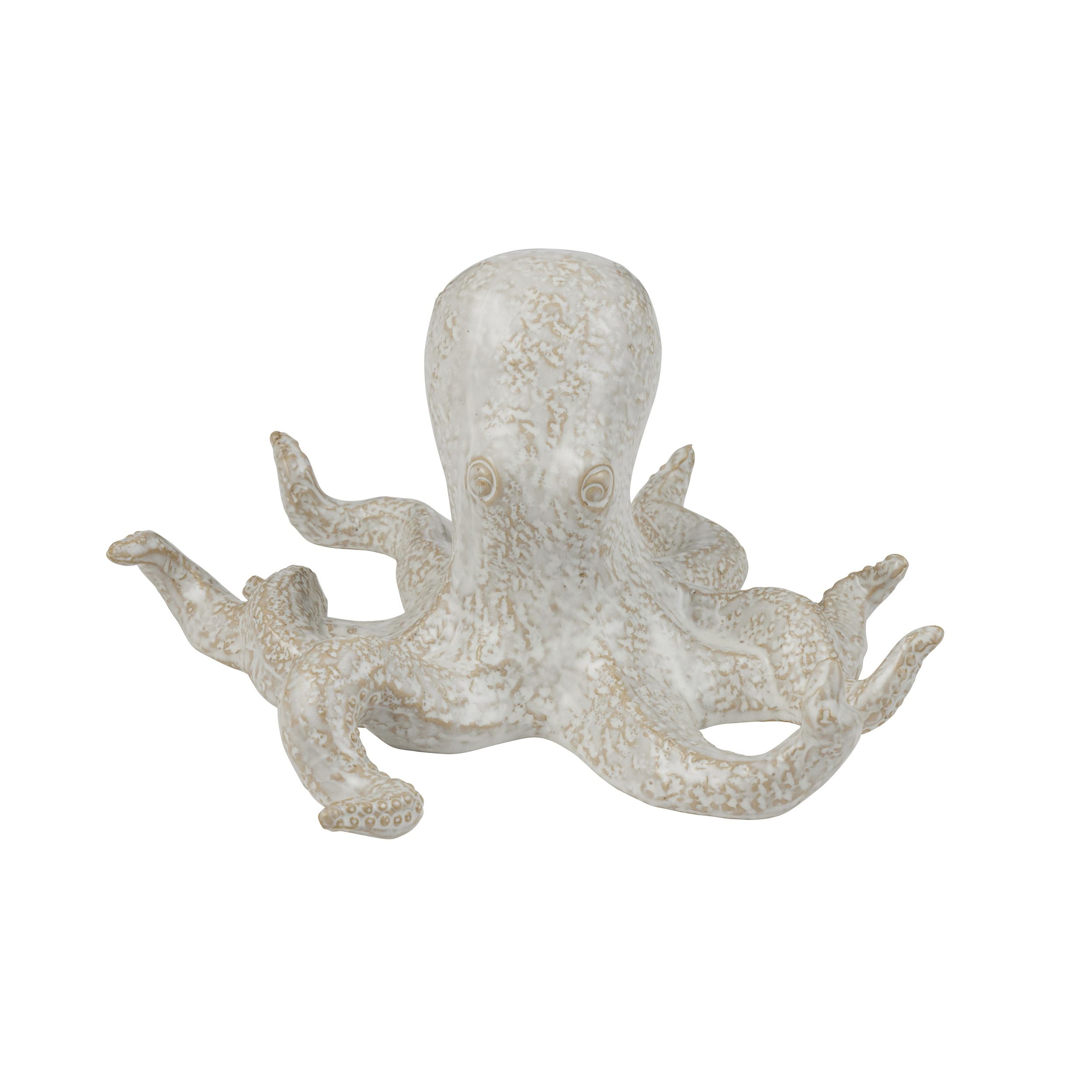 Coast To Coast Octopussy Ceramic Sculpture Natural
