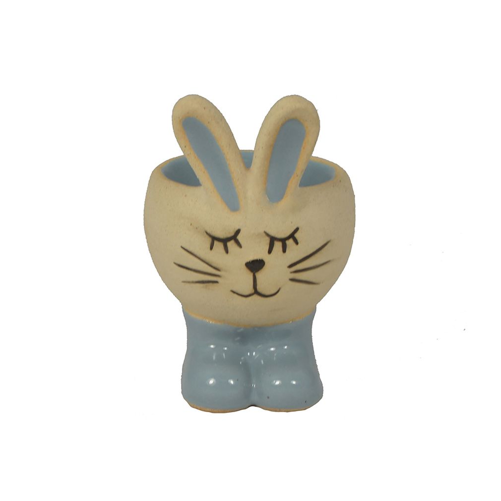 Gala Bert Bunny Egg Cup Stoneware Blue
