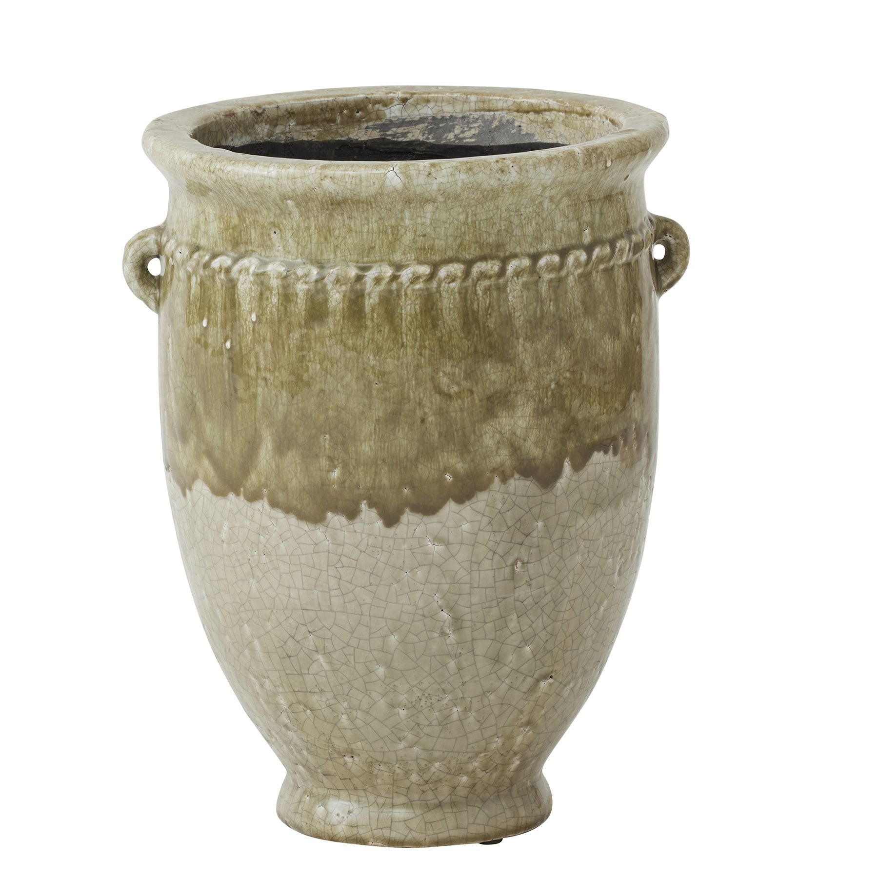 Coast To Coast Taormina Ceramic Urn Olive