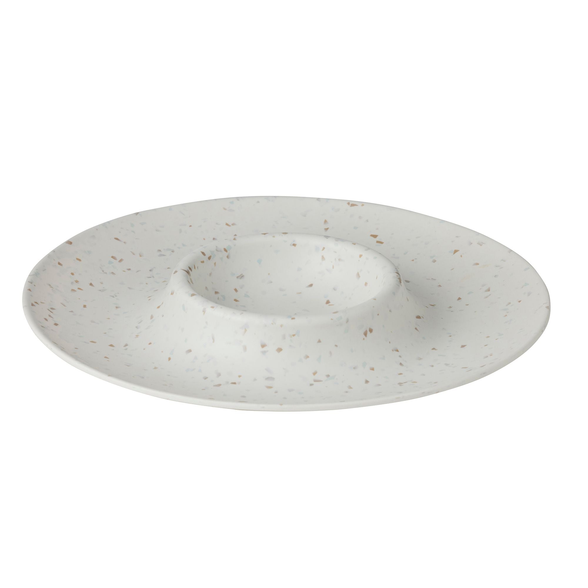 Assemble Tidal Terrazzo Melamine Chip & Dip