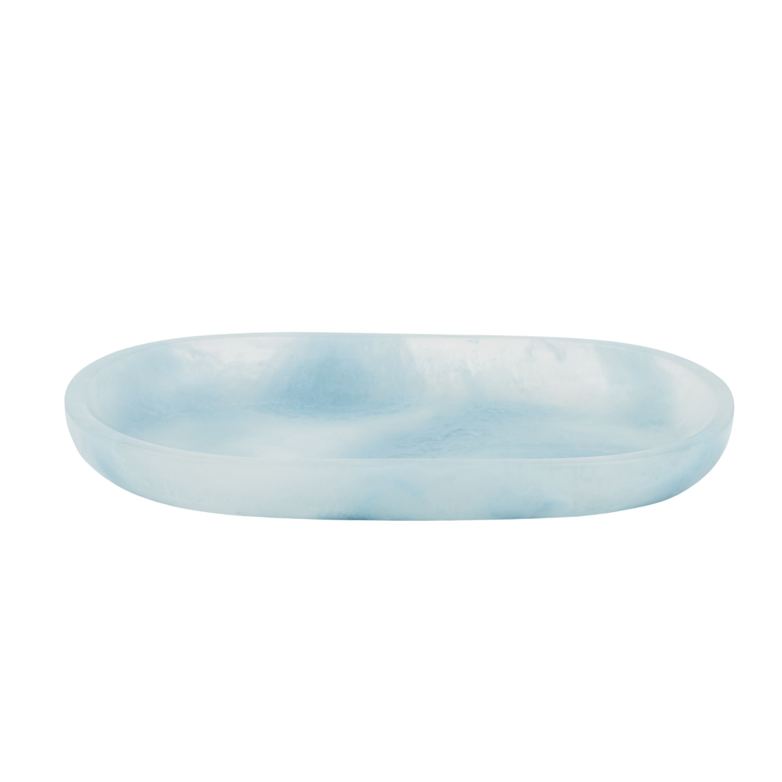 Assemble Kip Resin Oval Tray Sky