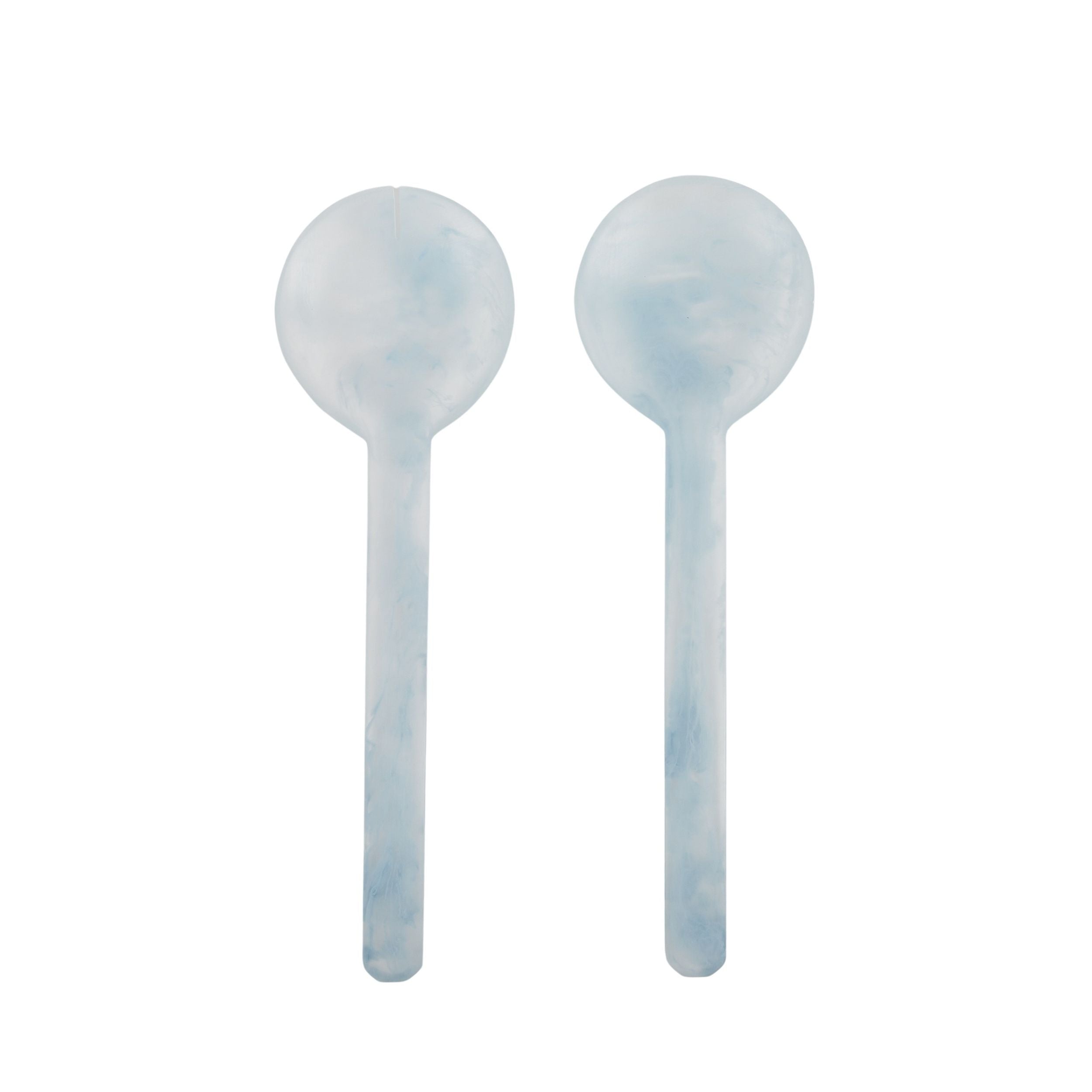Assemble Kip Set of 2 Resin Salad Server Sky
