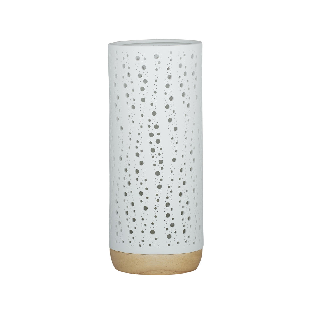 Coast To Coast Bolla Porcelain/Wood Lamp