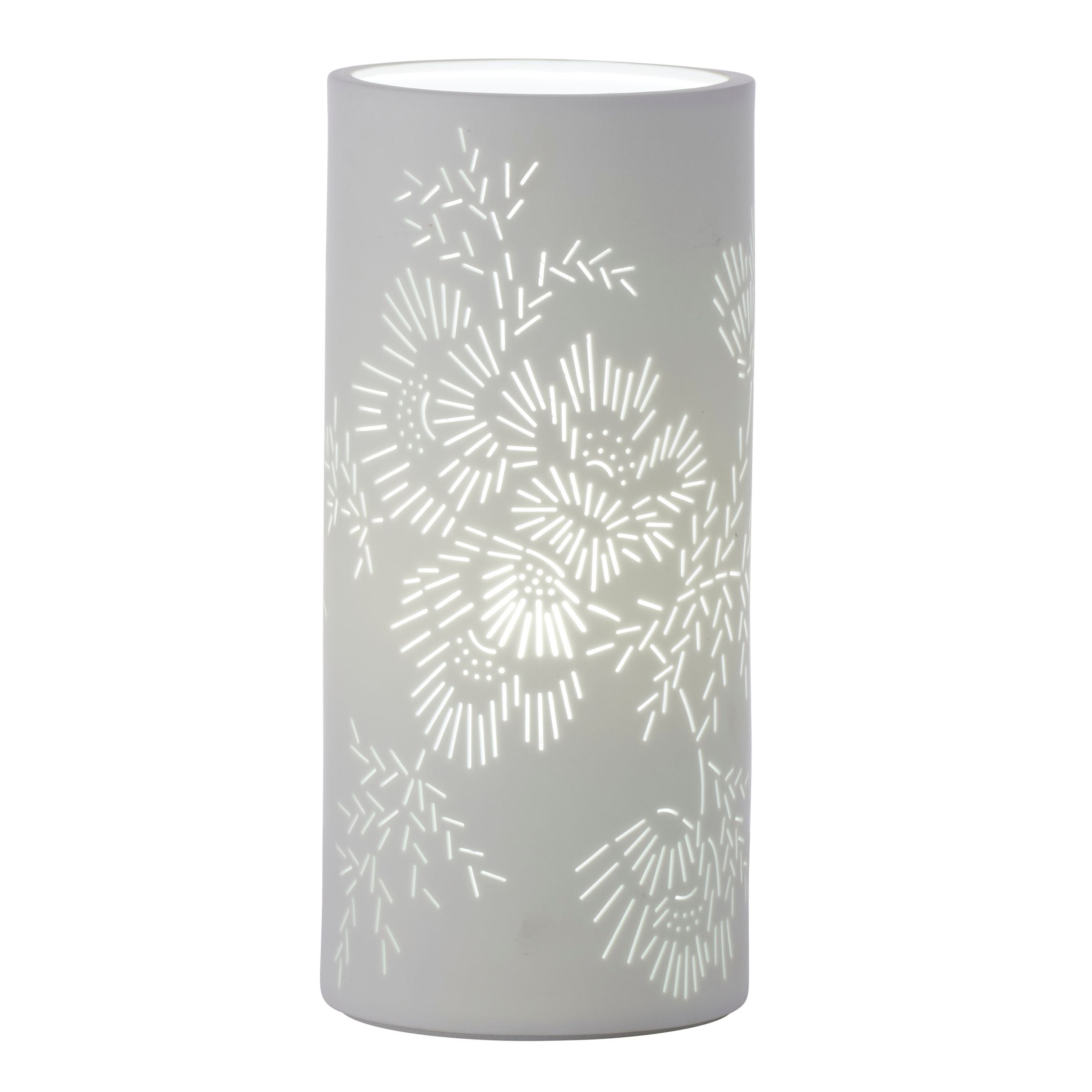 Coast To Coast Gia Porcelain Table Lamp White