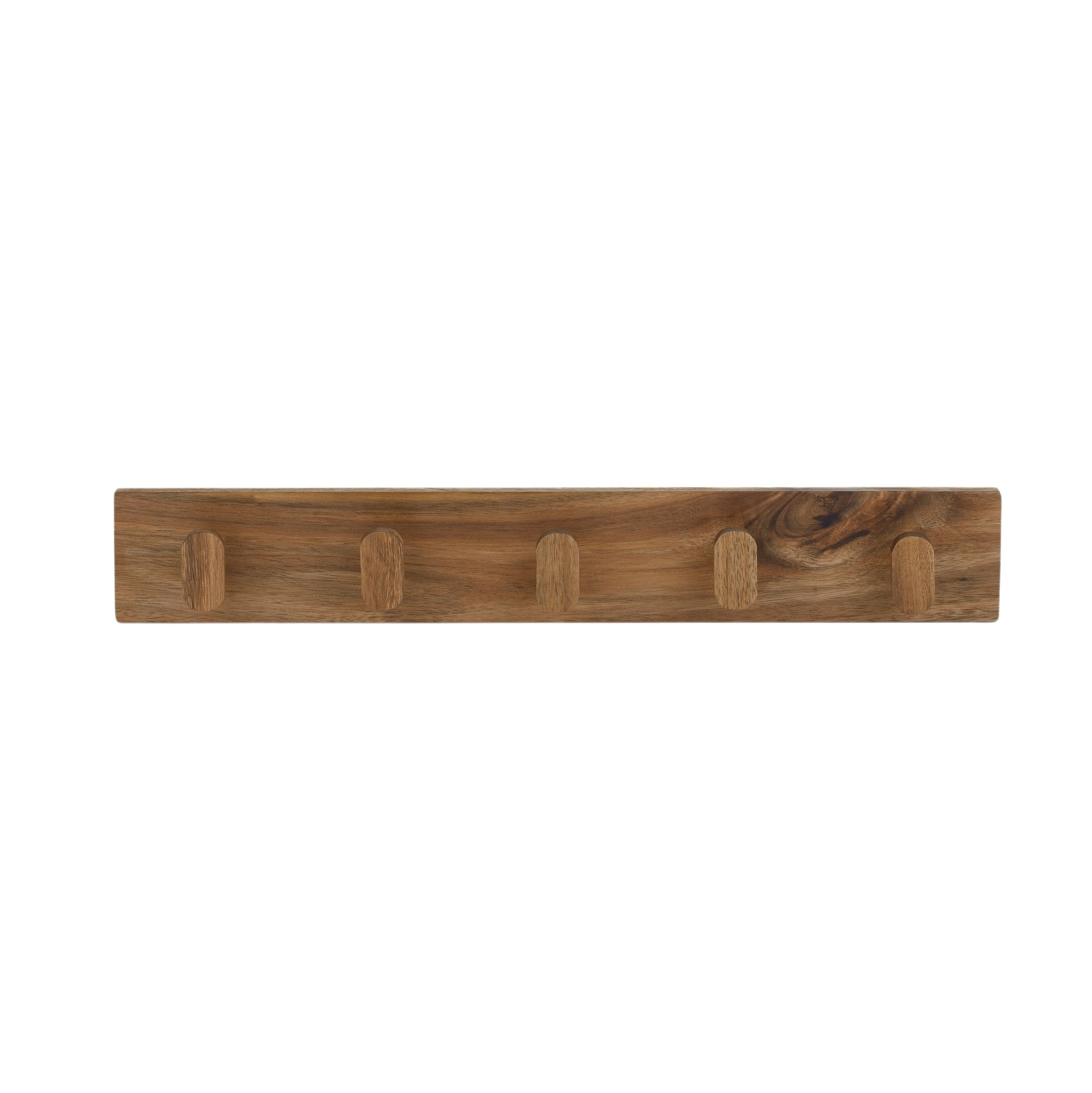 Coast To Coast Tessa Wood Wall Hook Natural