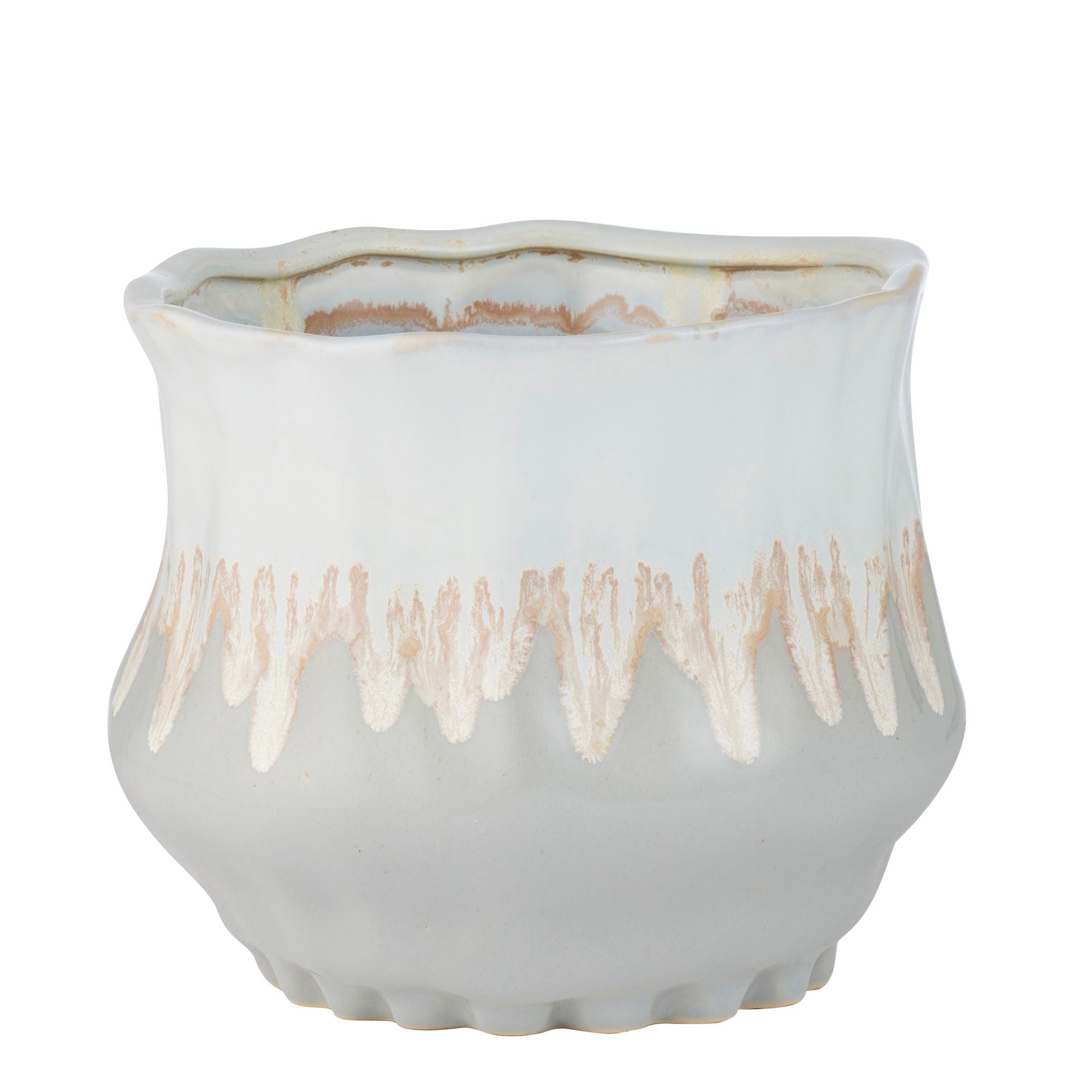 Coast To Coast Noosa Ceramic Pot 25x20.5cm Blue