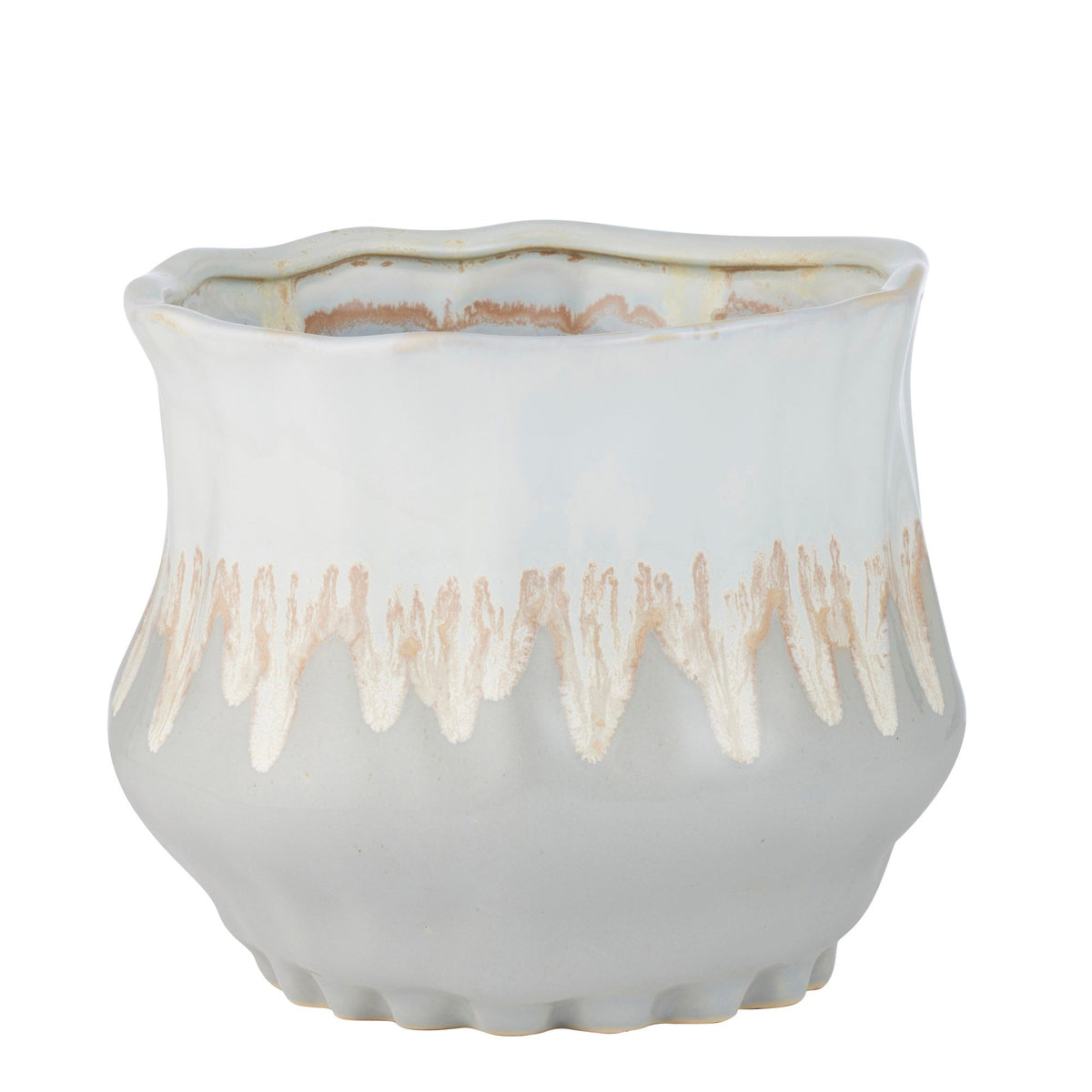 Coast To Coast Noosa Ceramic Pot 25x20.5cm Blue