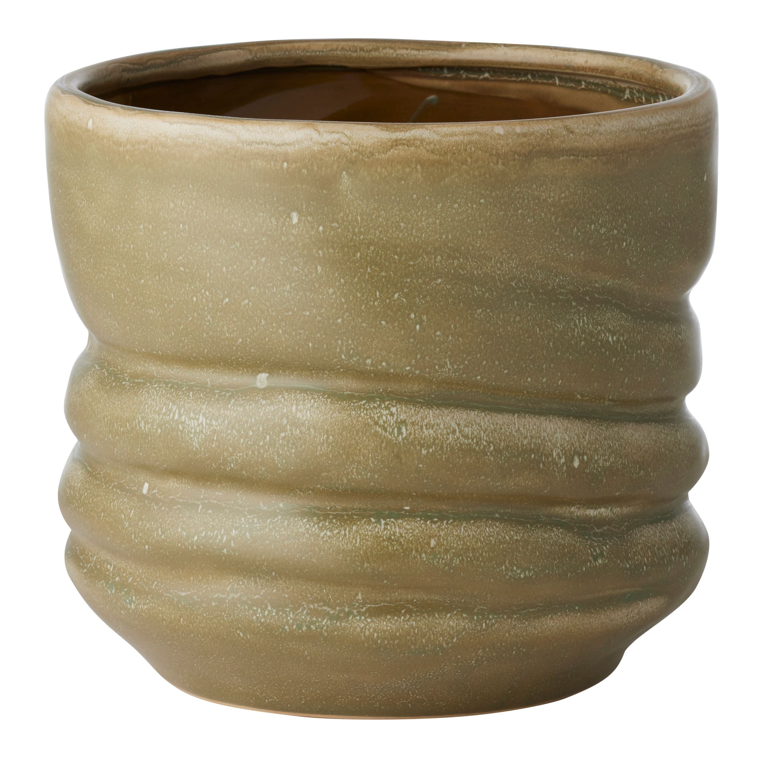 Coast To Coast Jude Ceramic Pot 21x18.5cm Sage