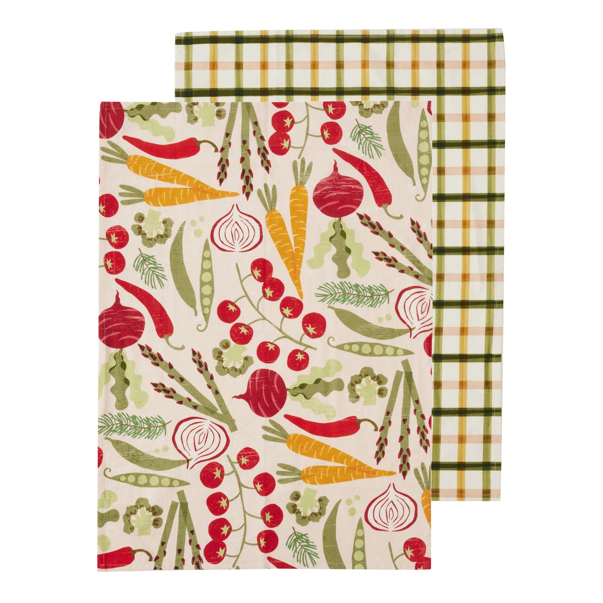Assemble Marche Set of 2 Cotton Tea Towels