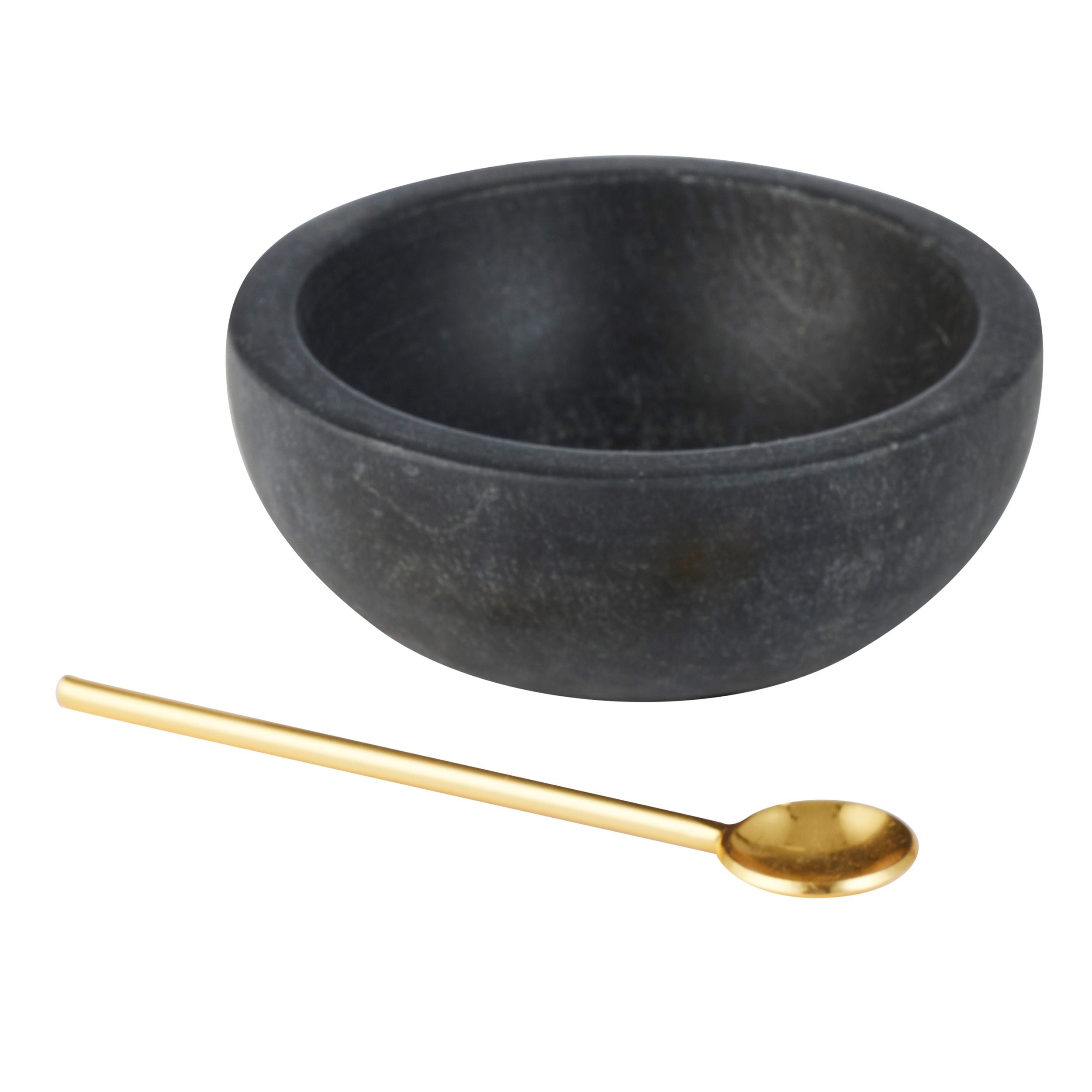 Assemble Neo 2pc Marble Bowl Set Grey