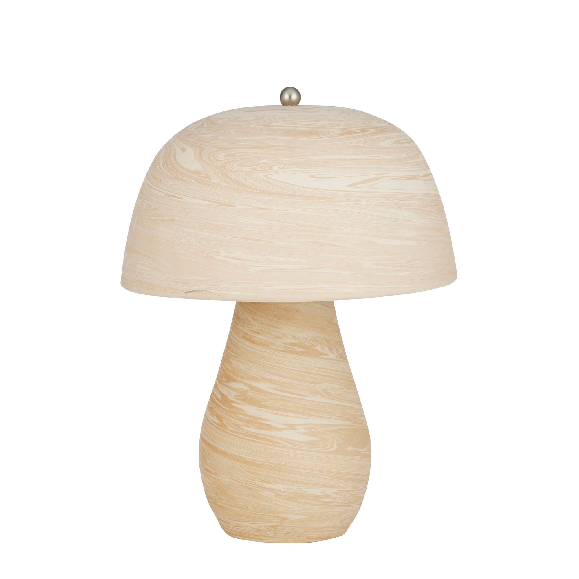 Coast To Coast Camden Ceramic Lamp Natural/White