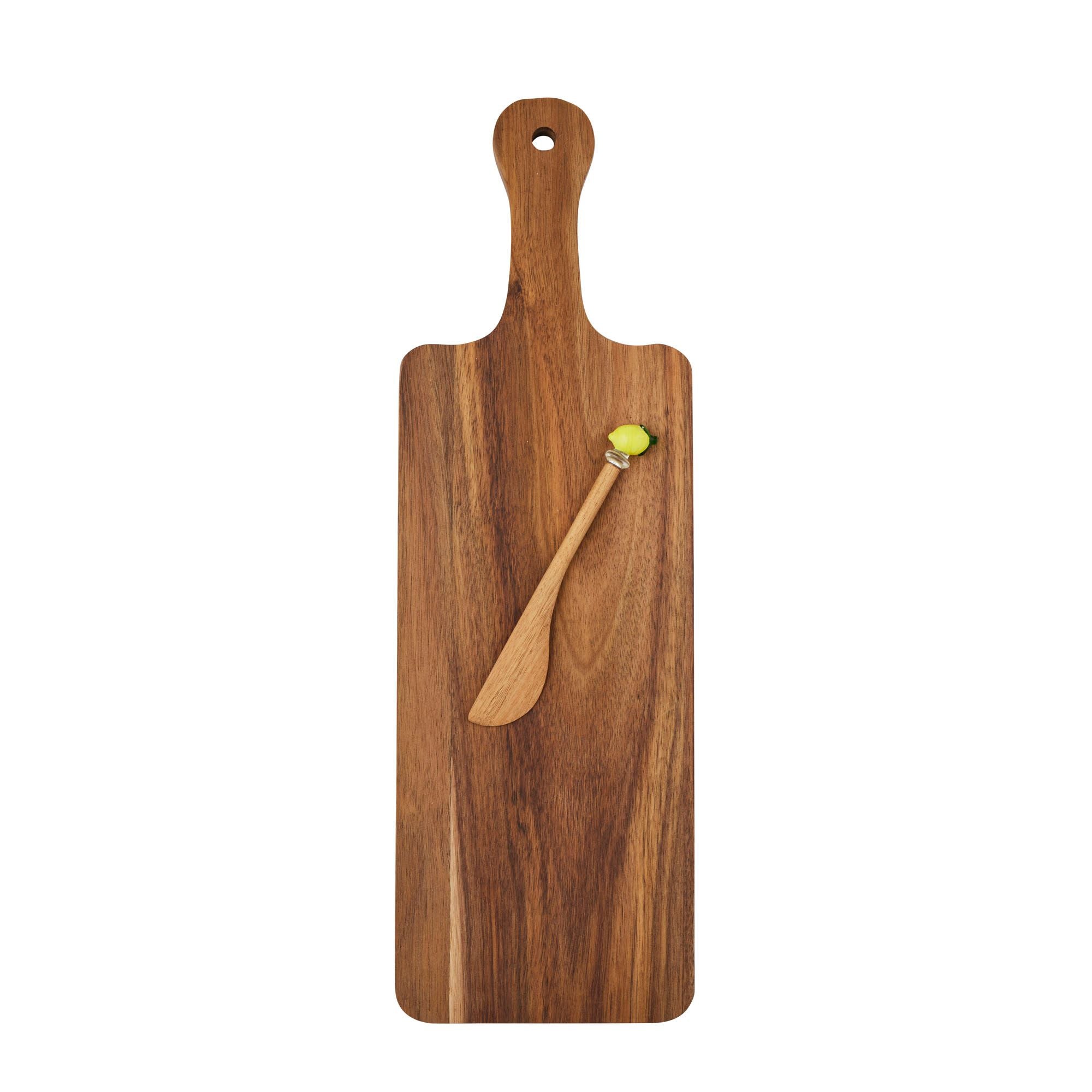 Assemble Lemon 2pc Wood Paddle Board Spreader Set