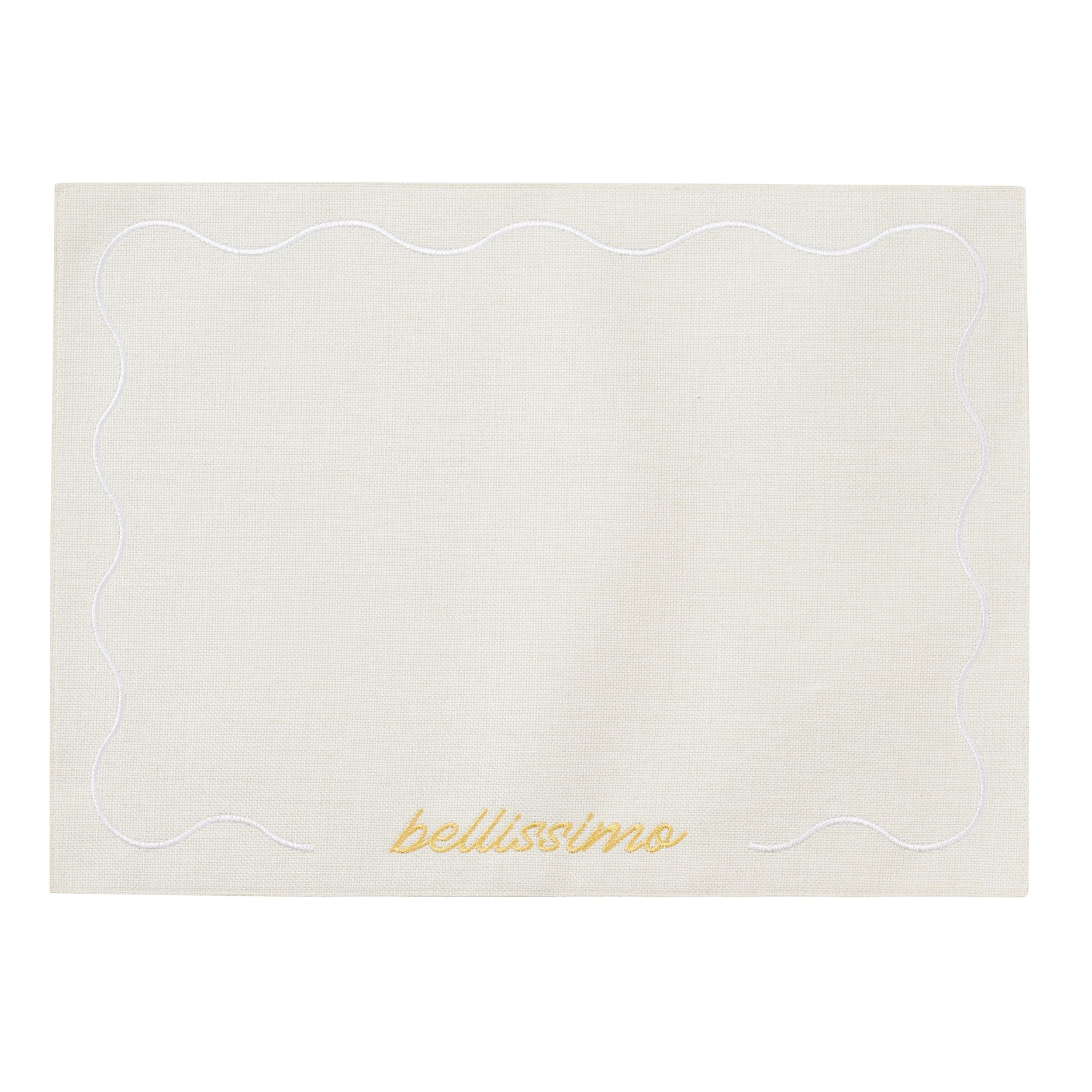 Assemble Bellissimo Placemat Natural/Ochre