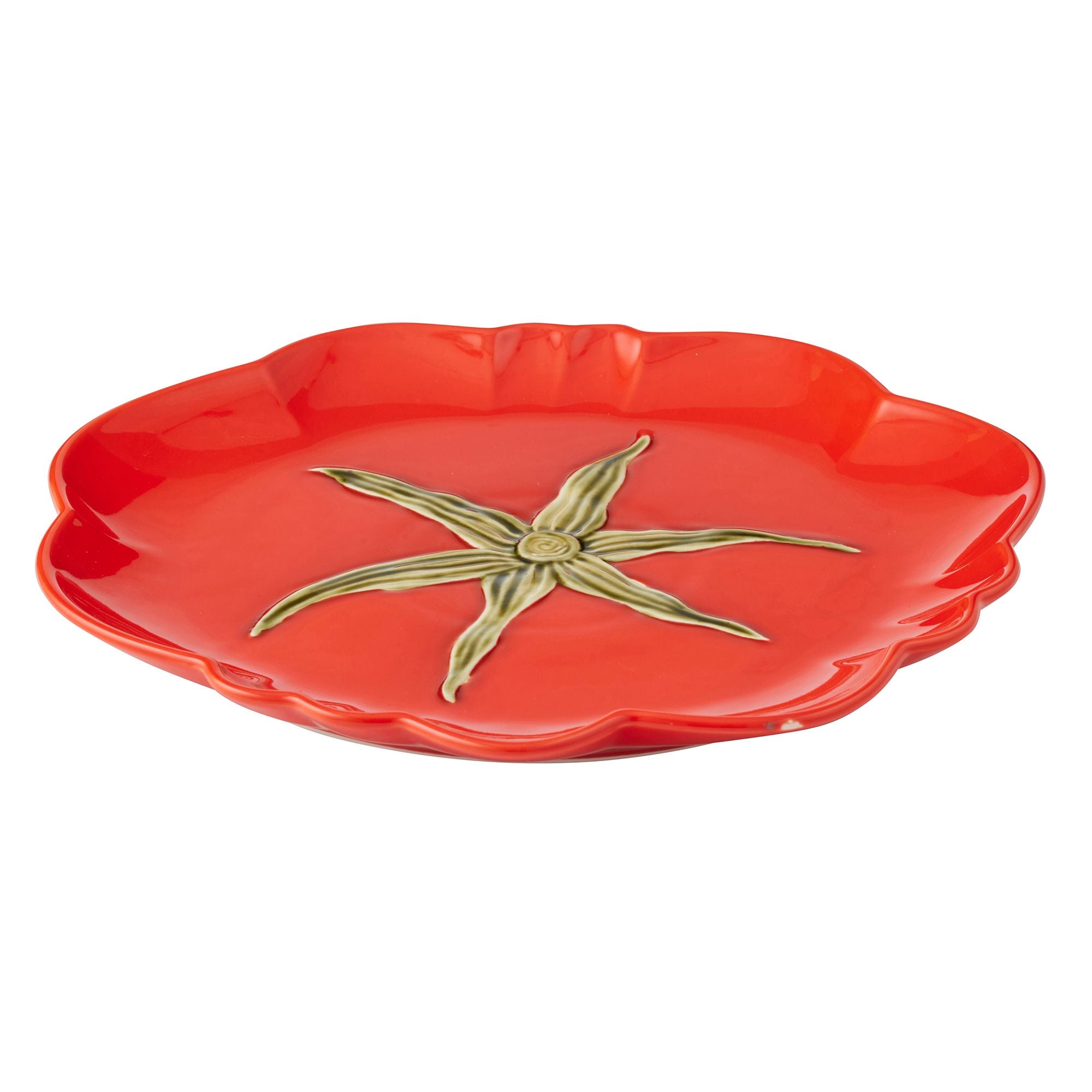 Assemble Pomodoro Ceramic Plate Red