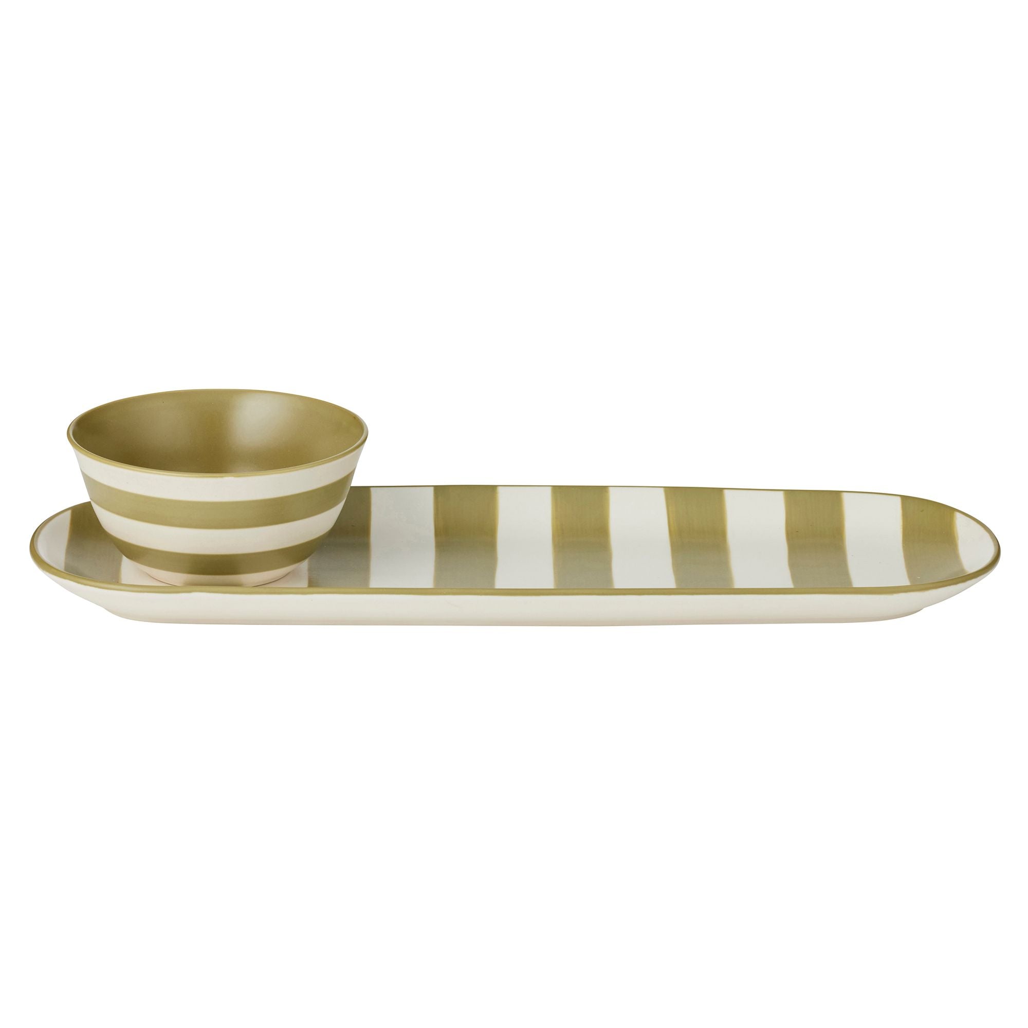 Assemble Calypso Ceramic 2pc Set Olive
