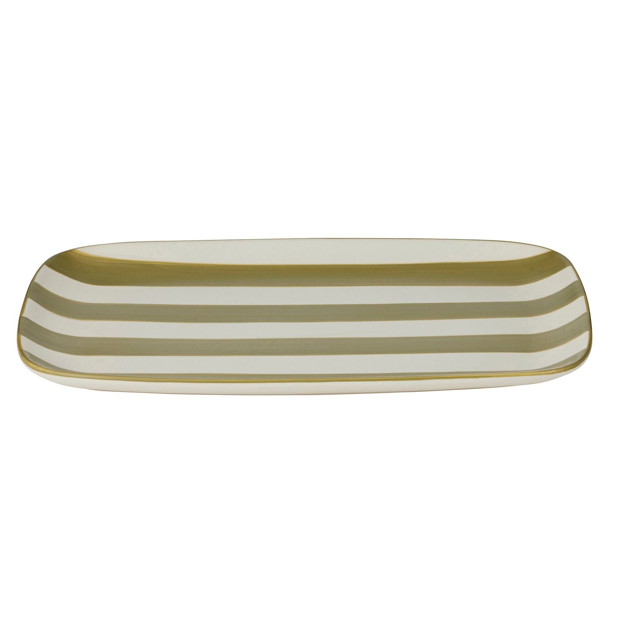 Assemble Calypso Ceramic Platter Olive