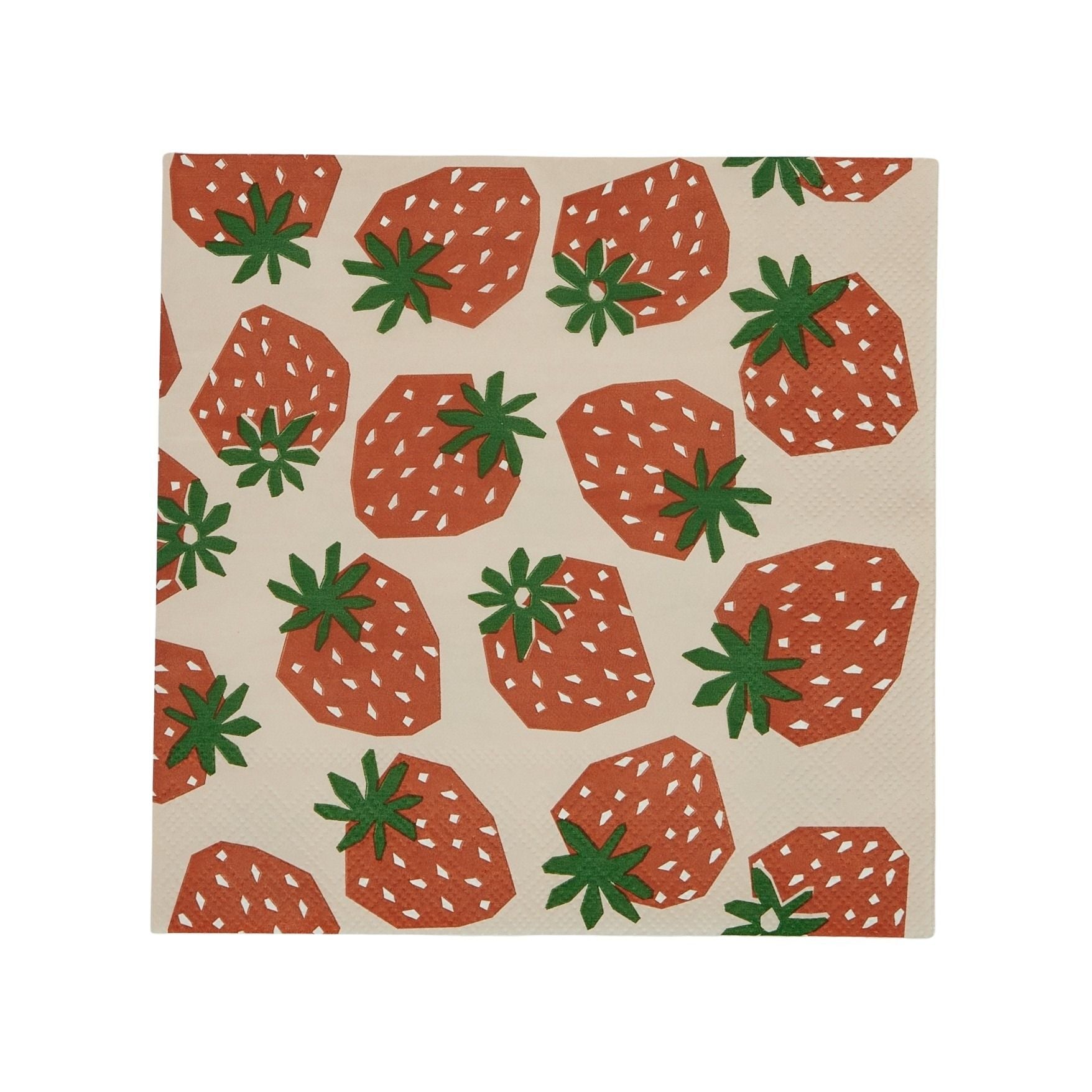 Assemble Strawbs 20pk 3 Ply Napkin Pink
