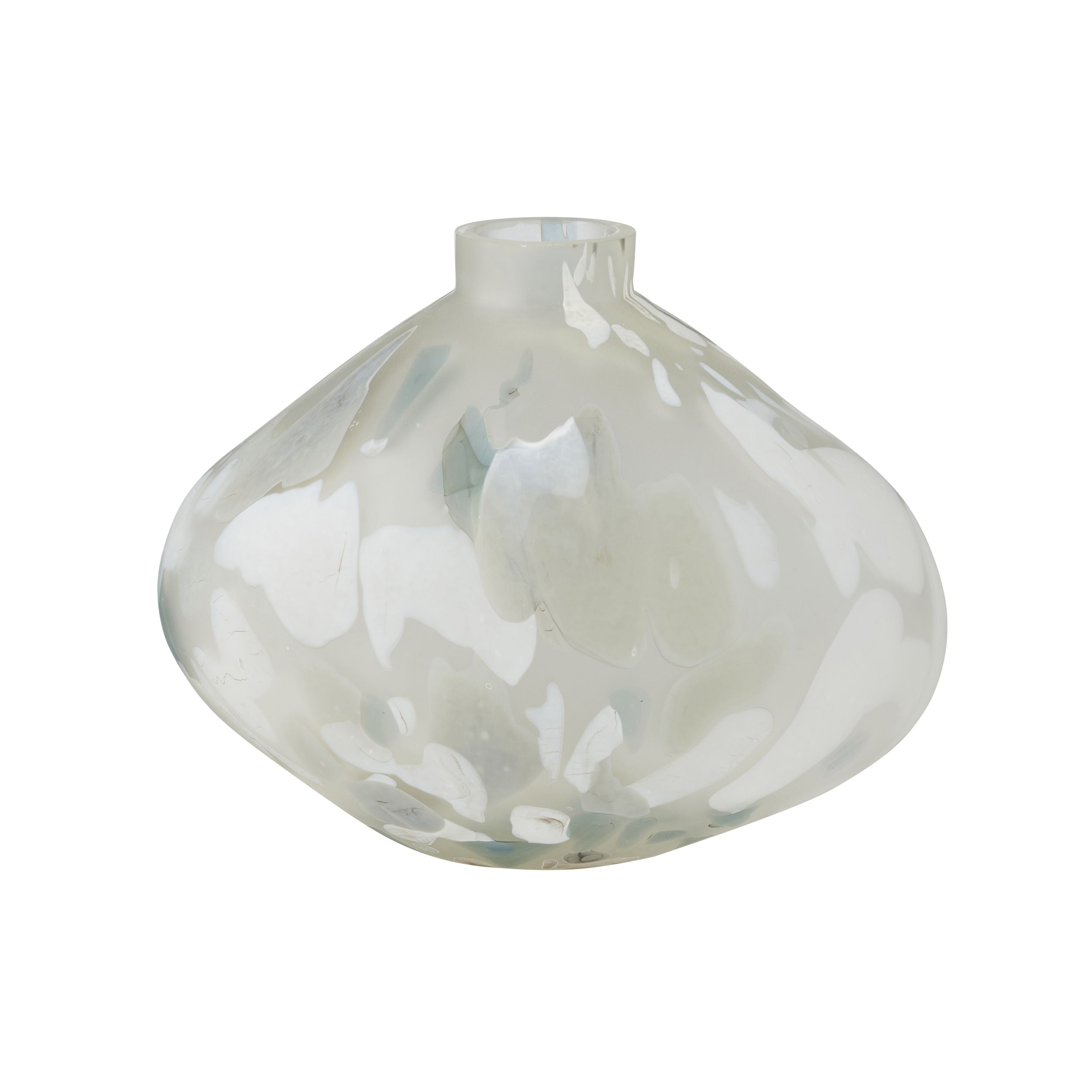 Coast To Coast Agra Glass Vase 40x33x35cm Natural/Blue