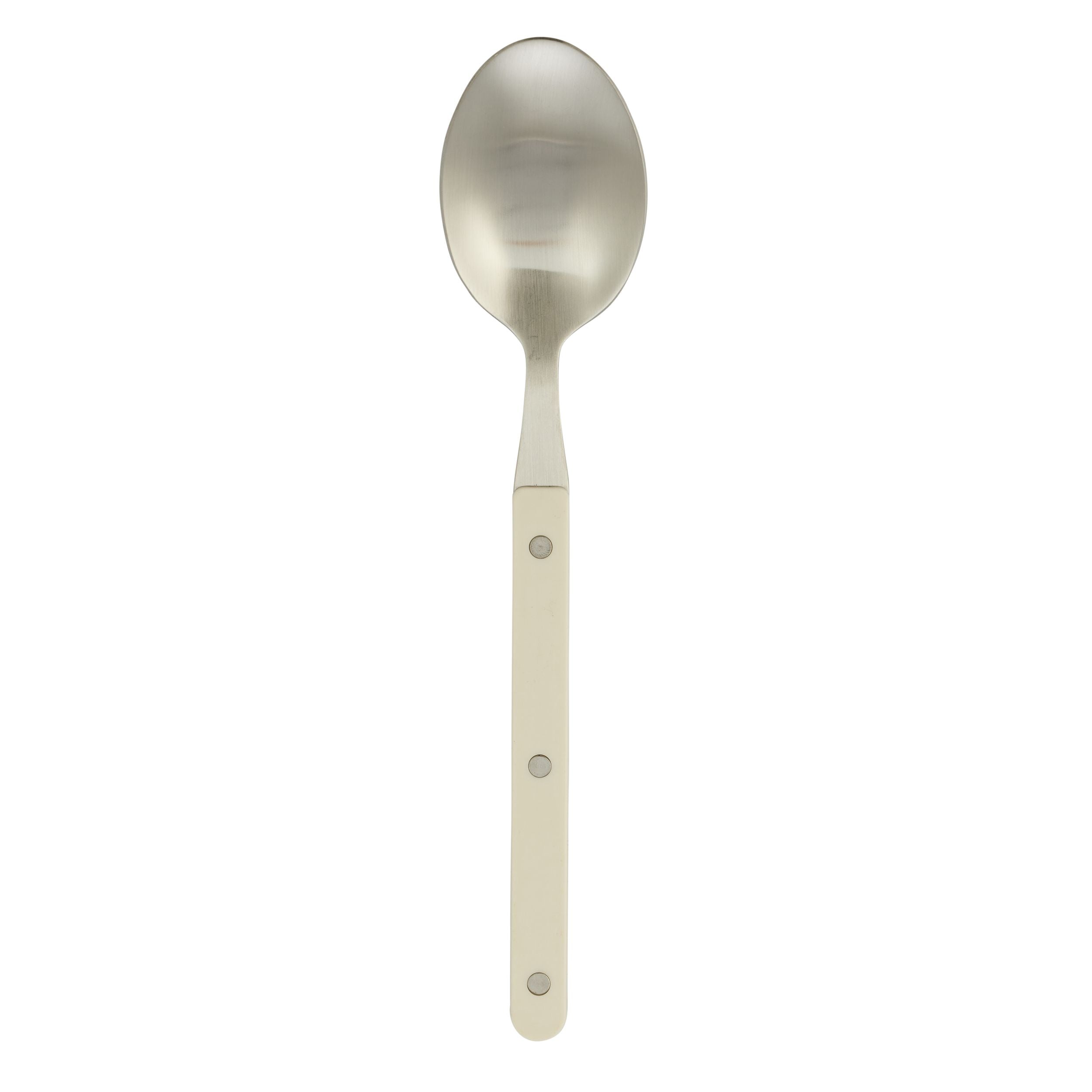 Assemble Remy Stainless Steel Dessert Spoon Ivory